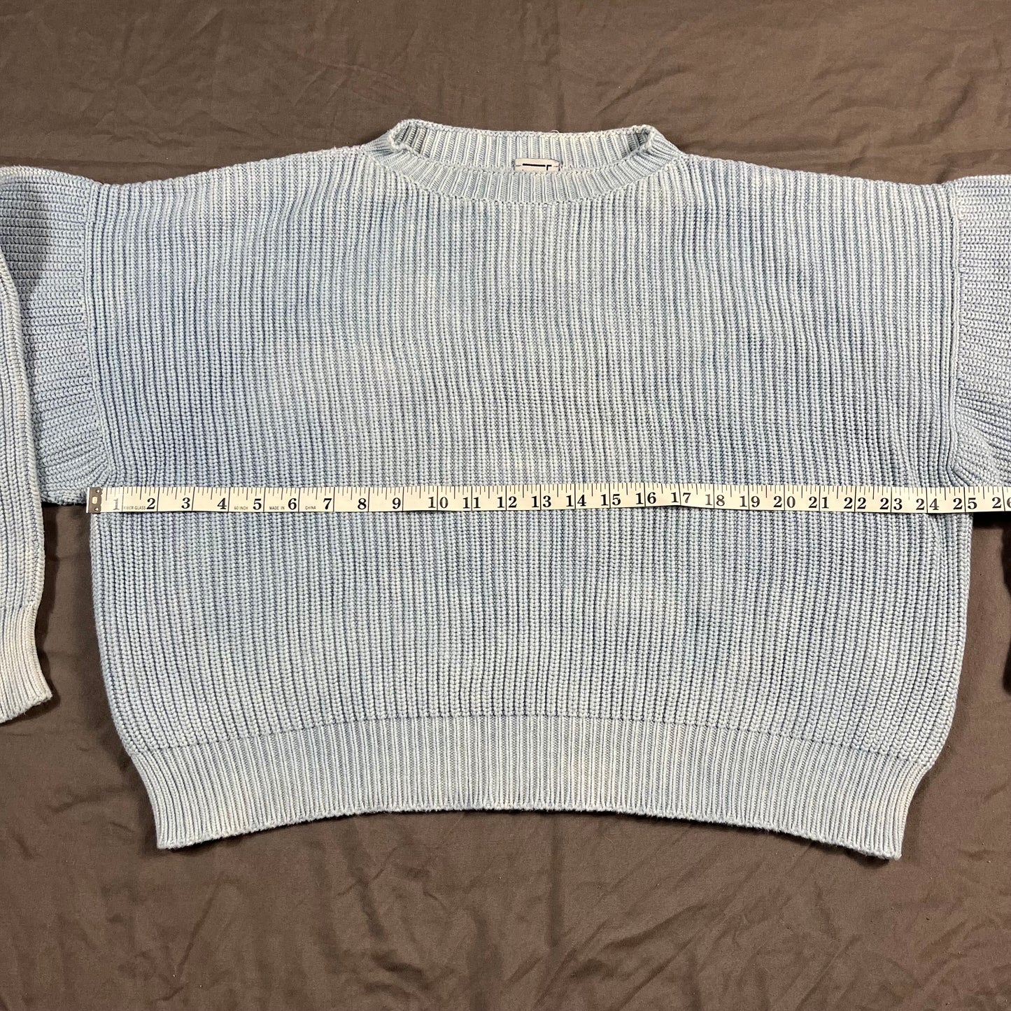 preloved Baserange cropped chunky knit sweater - S/M