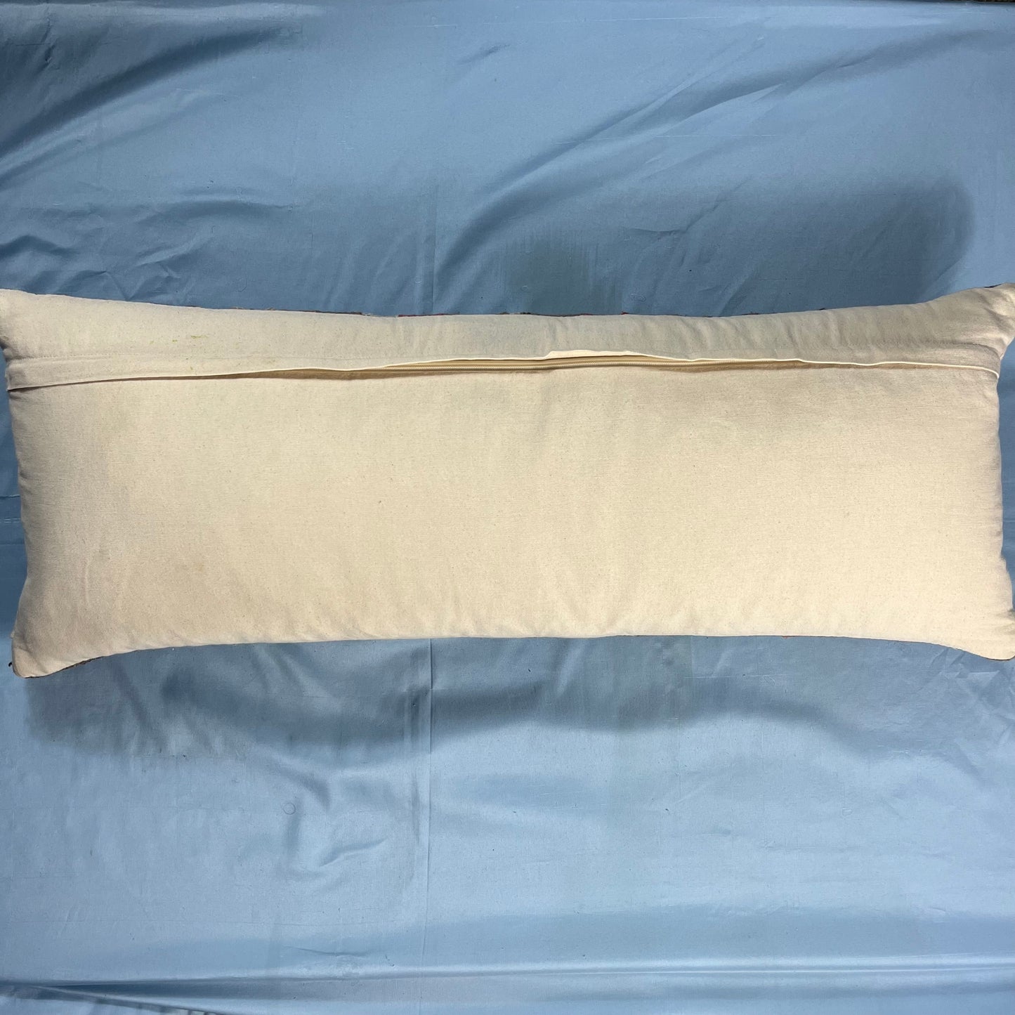 preloved Arhaus hand-woven kilim wool lumbar pillow - O/S