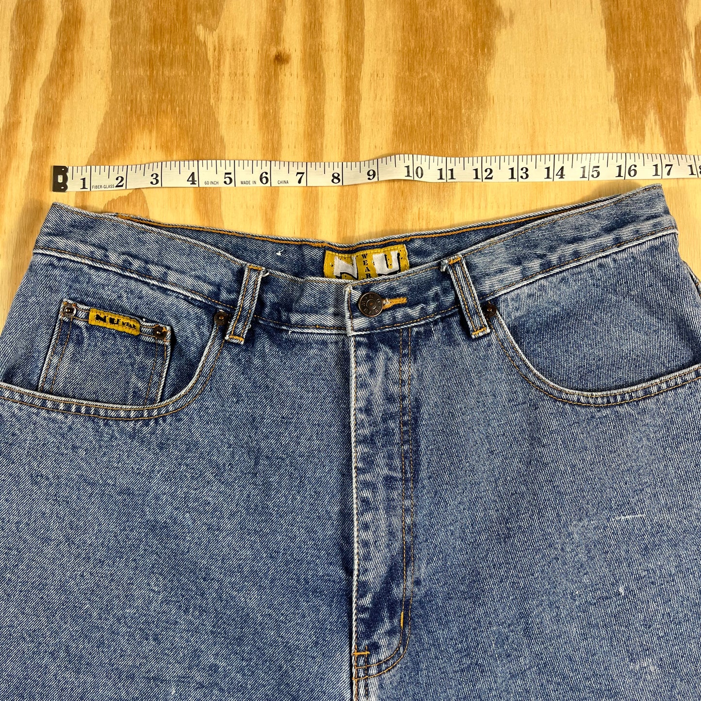 reworked NU Wear cutoff jorts - L/XL