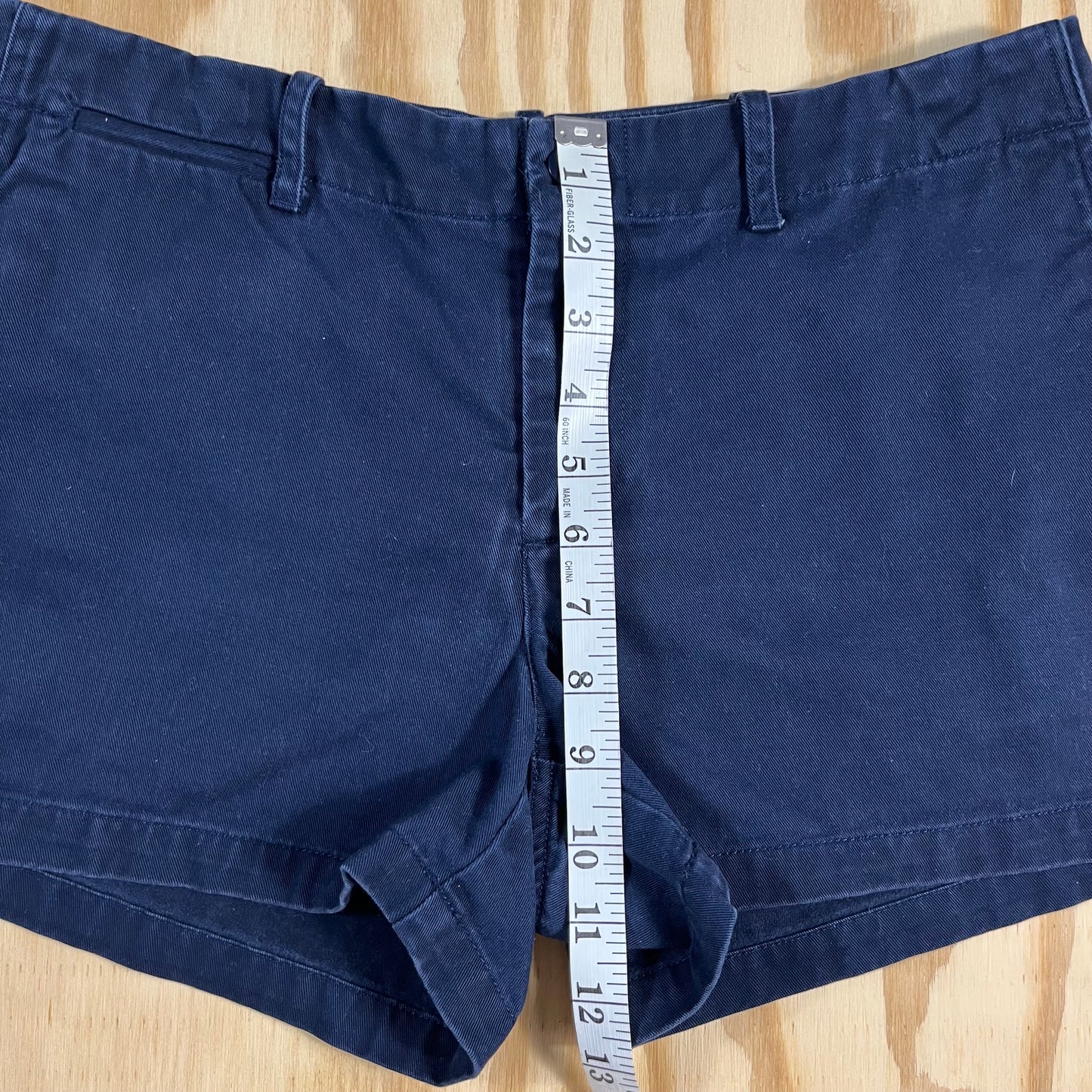 preloved Ralph Lauren Sport khaki navy cotton chino shorts - S/M