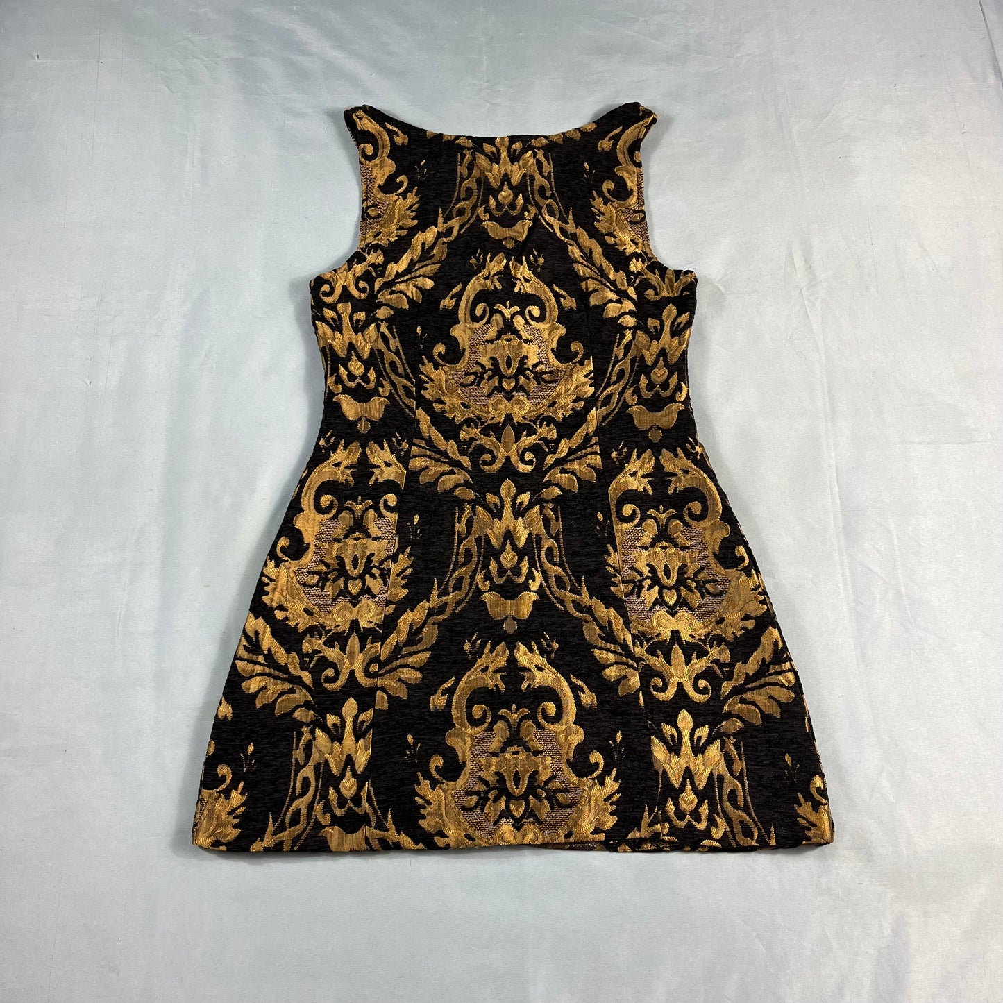 NWT metallic jacquard mini dress - size M/L