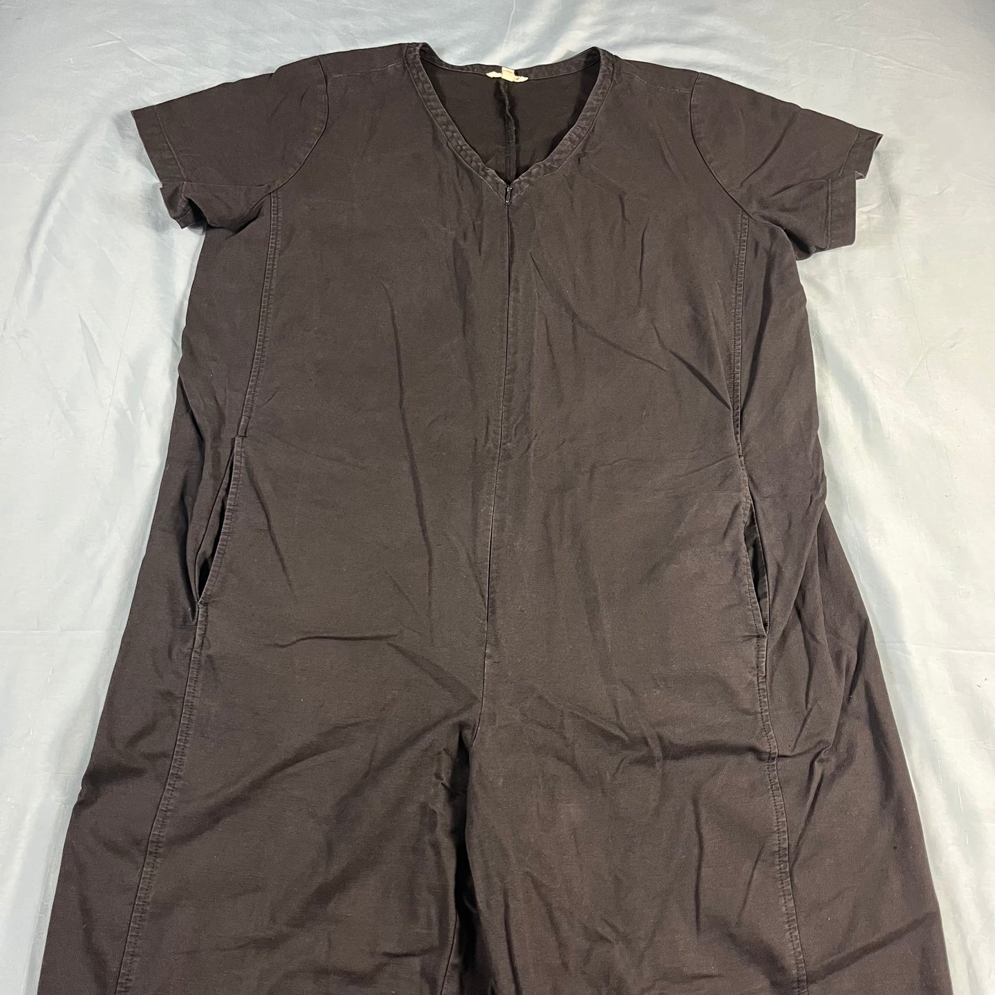 preloved Eileen Fisher zip front jumpsuit - L/XL