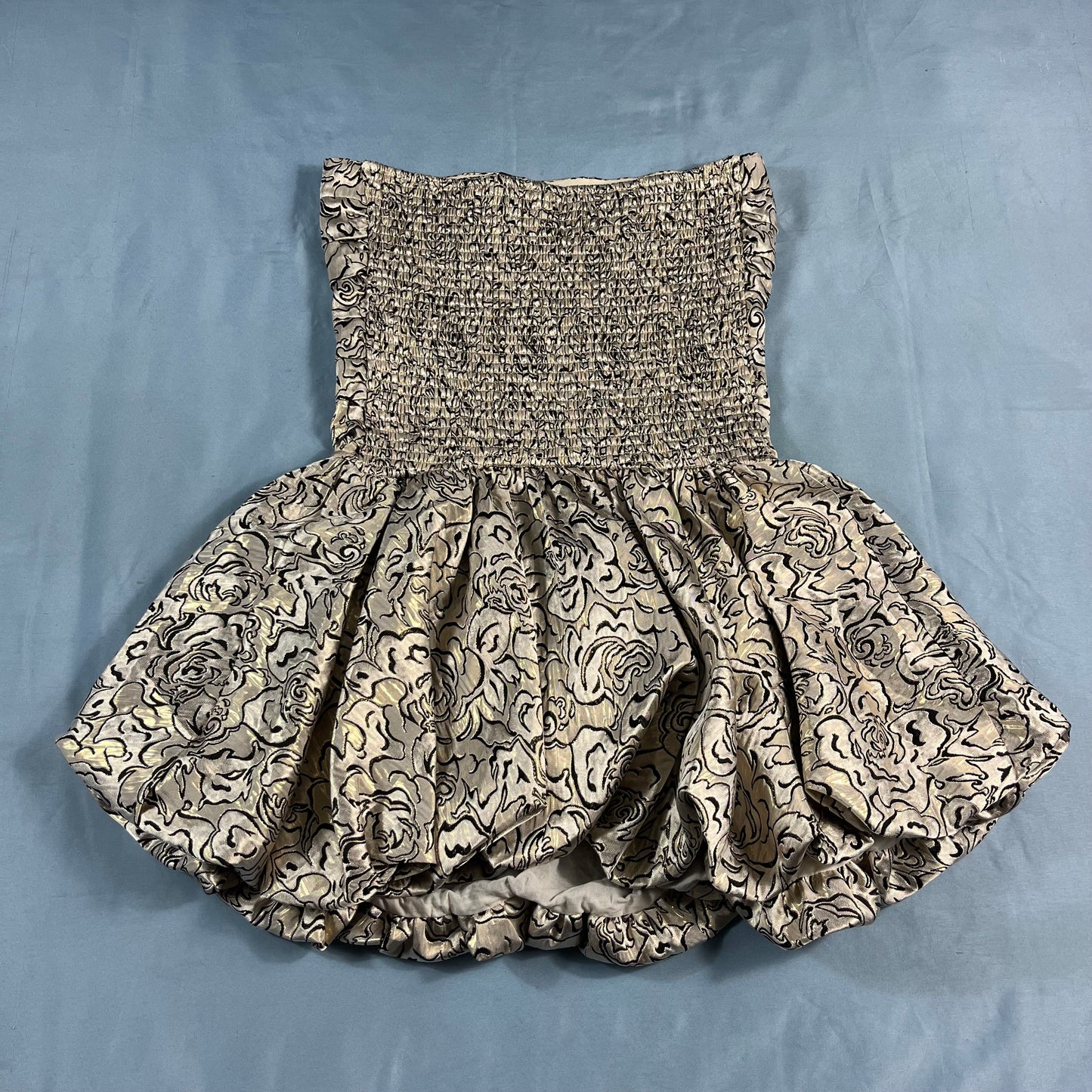 NWT Pants Store metallic floral mini dress - size M/L