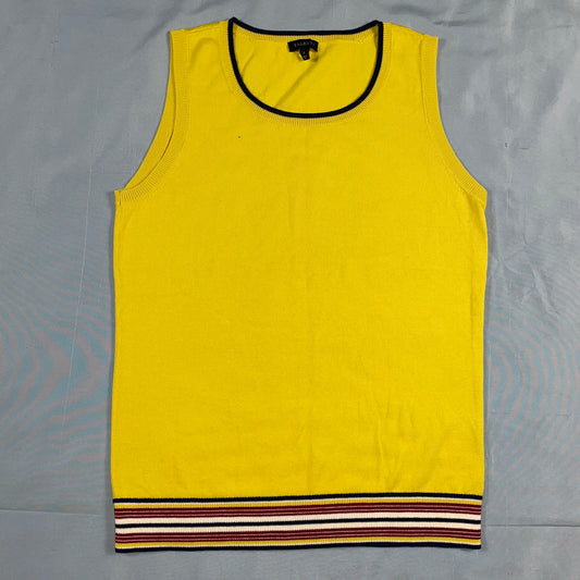 preloved Talbots nautical stripe knit shell tank - XS/S