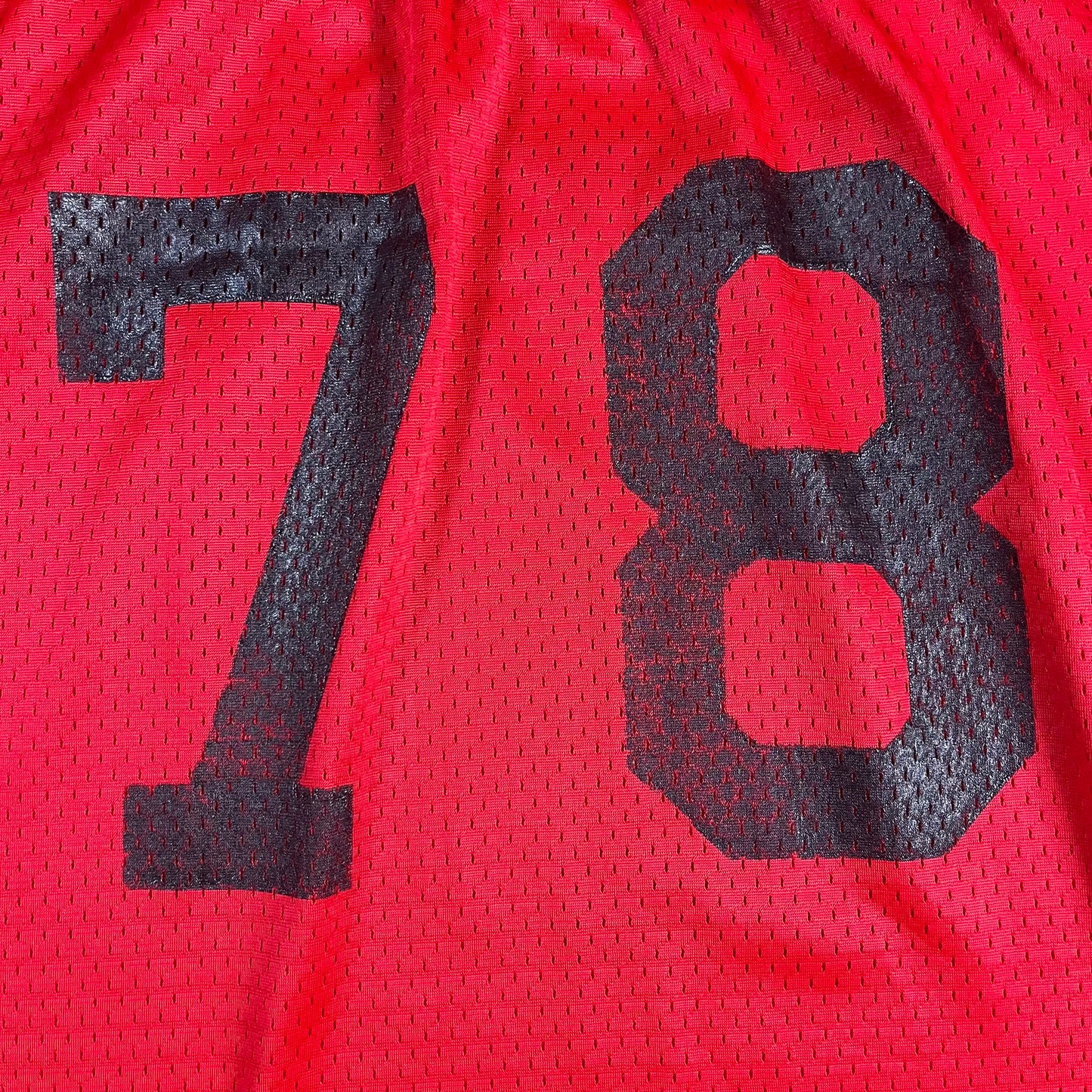 70s VTG Red Fox mesh football jersey 78 - XL/XXL