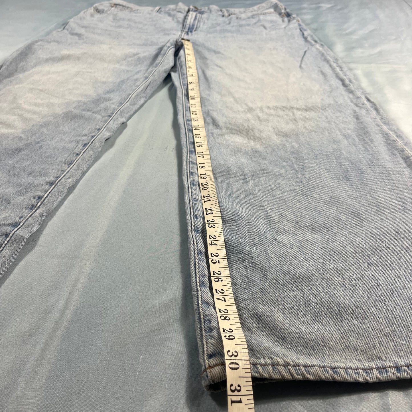 preloved Madewell superwide leg jeans - 33x33