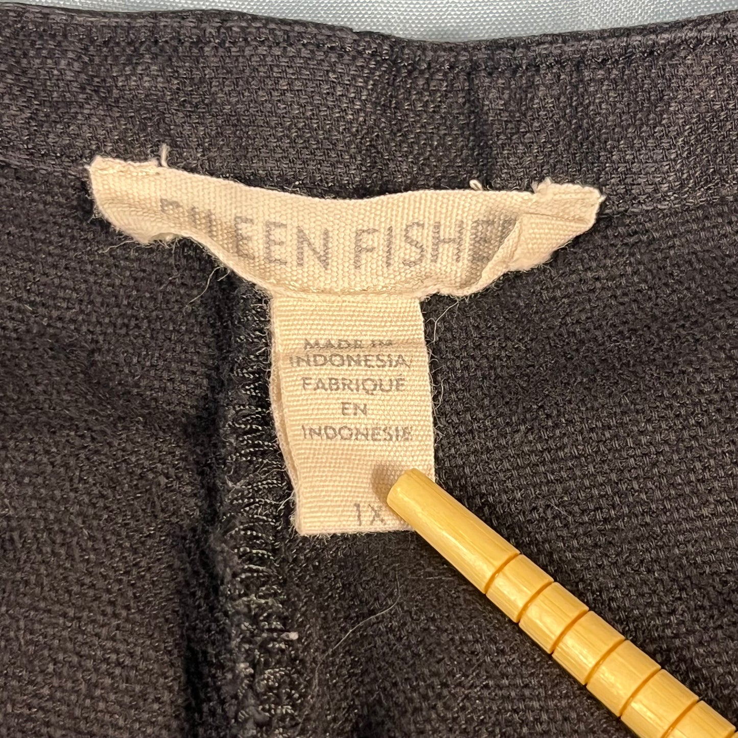 preloved Eileen Fisher zip front jumpsuit - L/XL