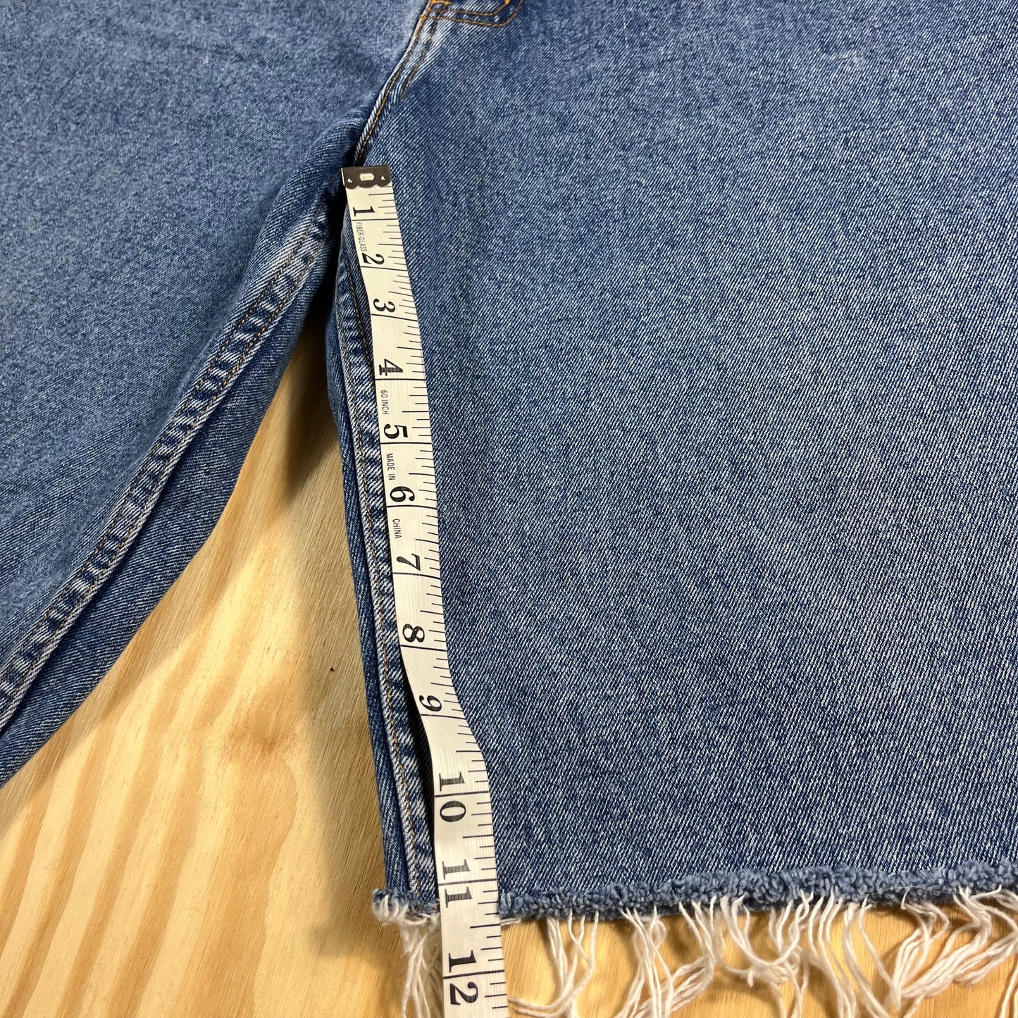 reworked NU Wear cutoff jorts - L/XL
