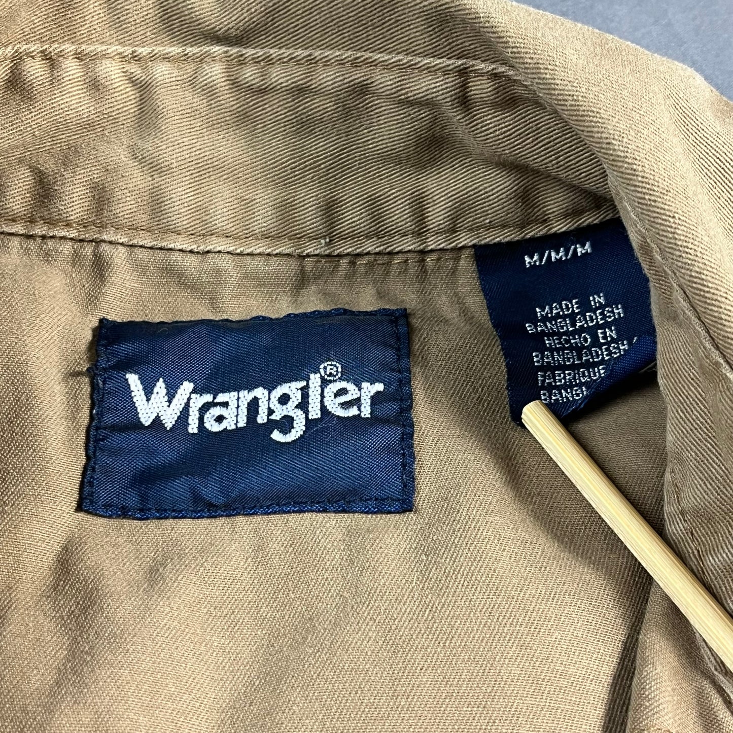 preloved Wrangler pearl snap top - S/M
