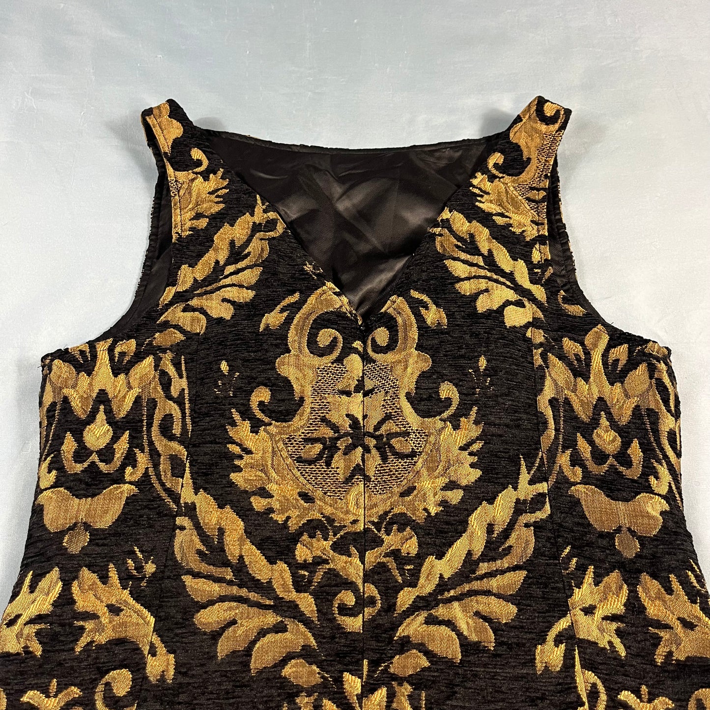 NWT metallic jacquard mini dress - size M/L