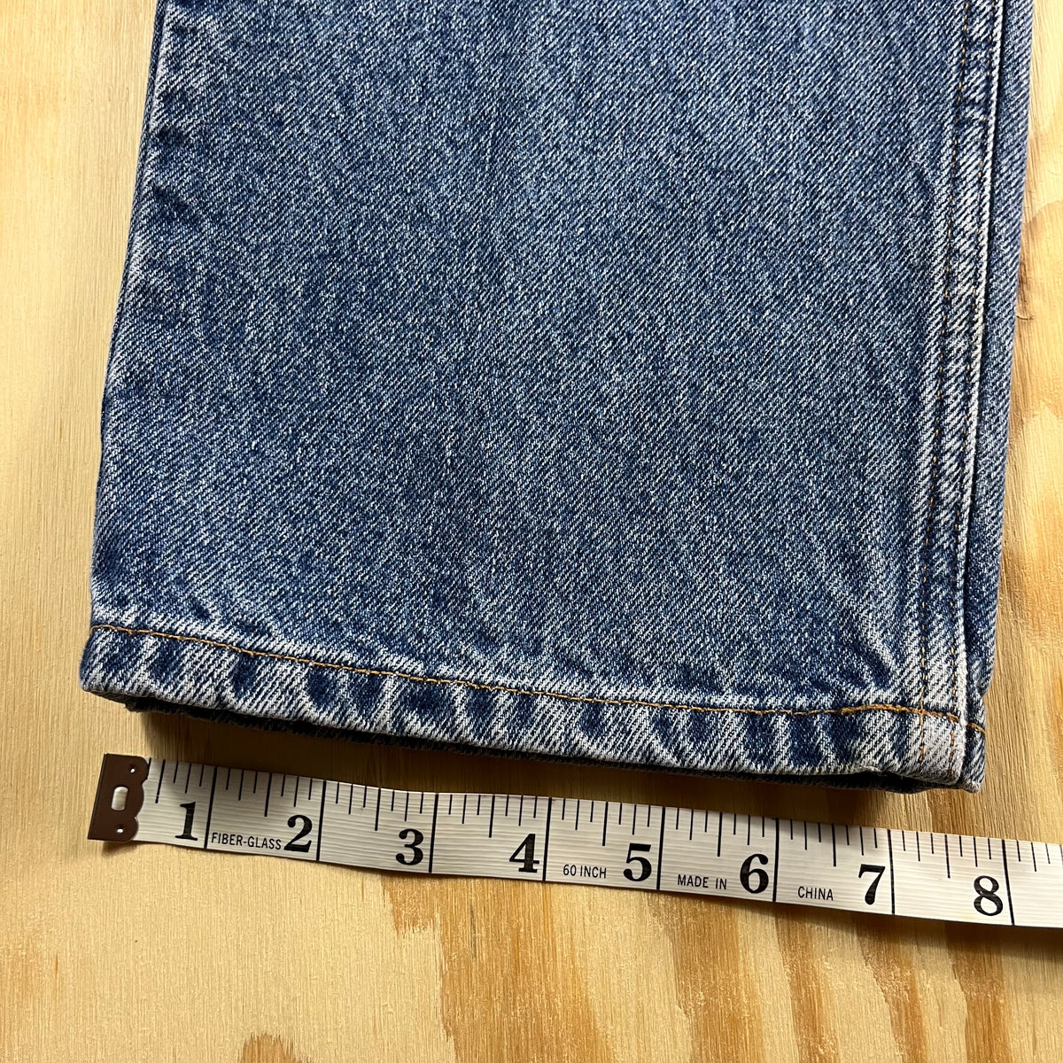 90s VTG GAP Blue Jeans No 8 RLX relaxed straight denim - 32x35