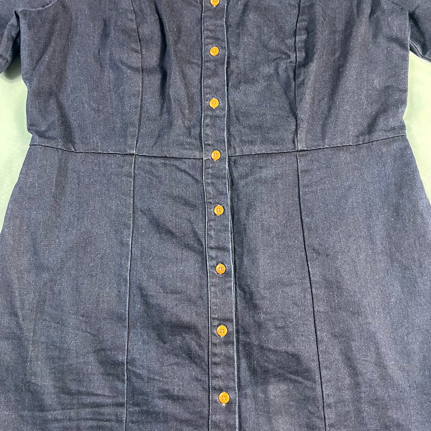 preloved Ilana Kohn archival “Oscar” denim dress - L/XL