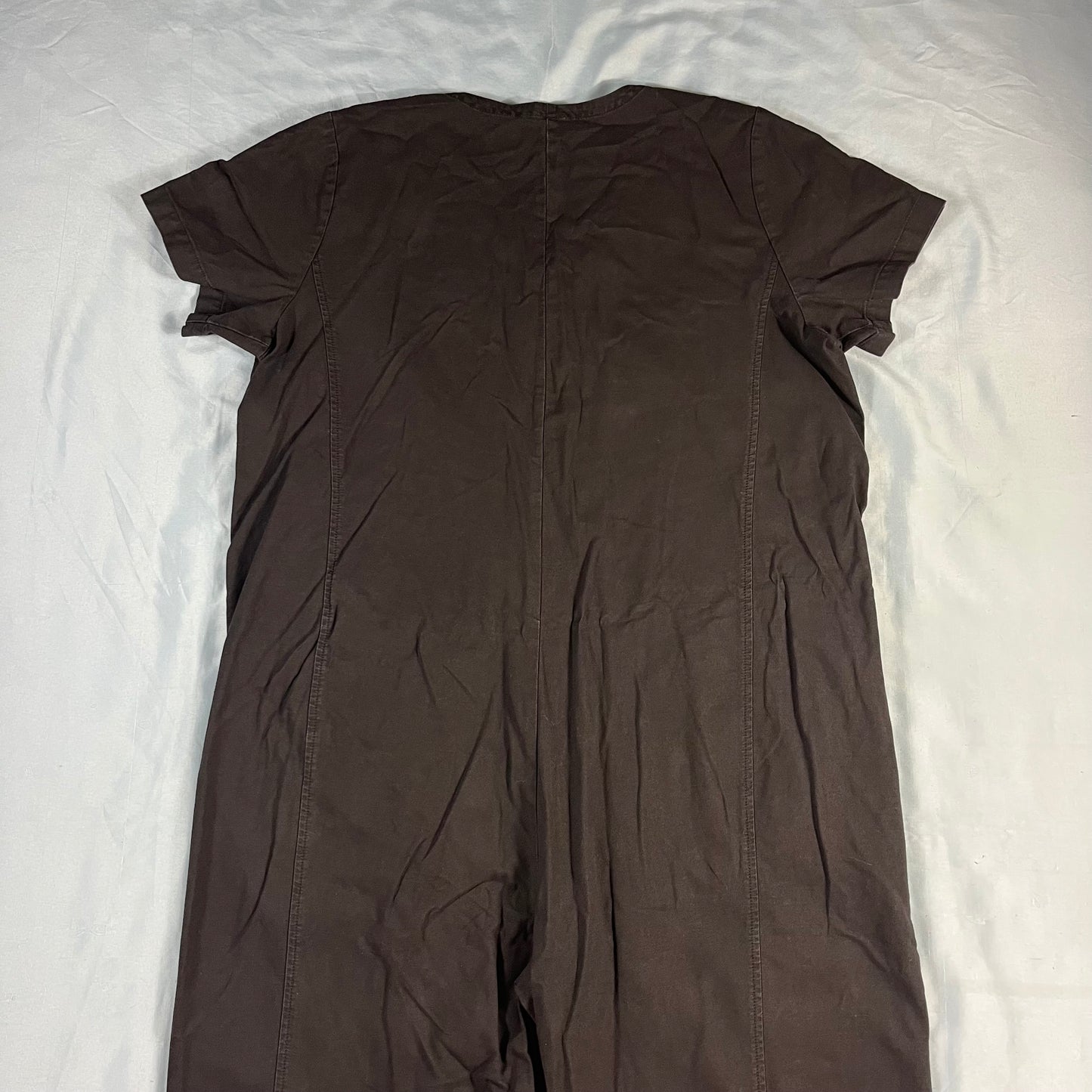 preloved Eileen Fisher zip front jumpsuit - L/XL