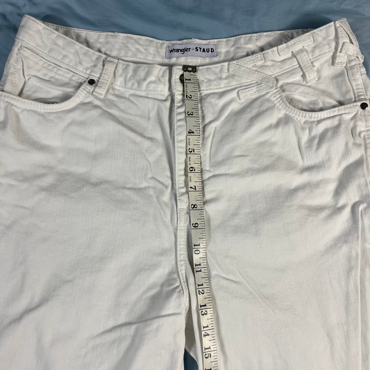 preloved Wrangler x STAUD straight leg jeans - 33x32