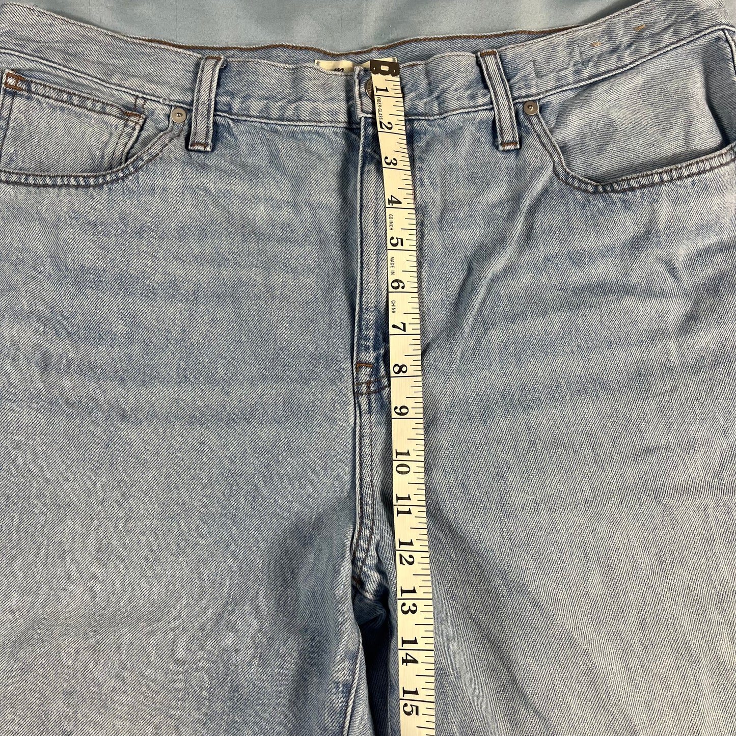 preloved Madewell superwide leg jeans - 33x33
