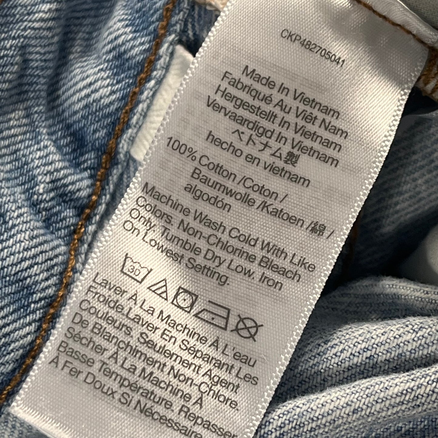 preloved Madewell superwide leg jeans - 33x33