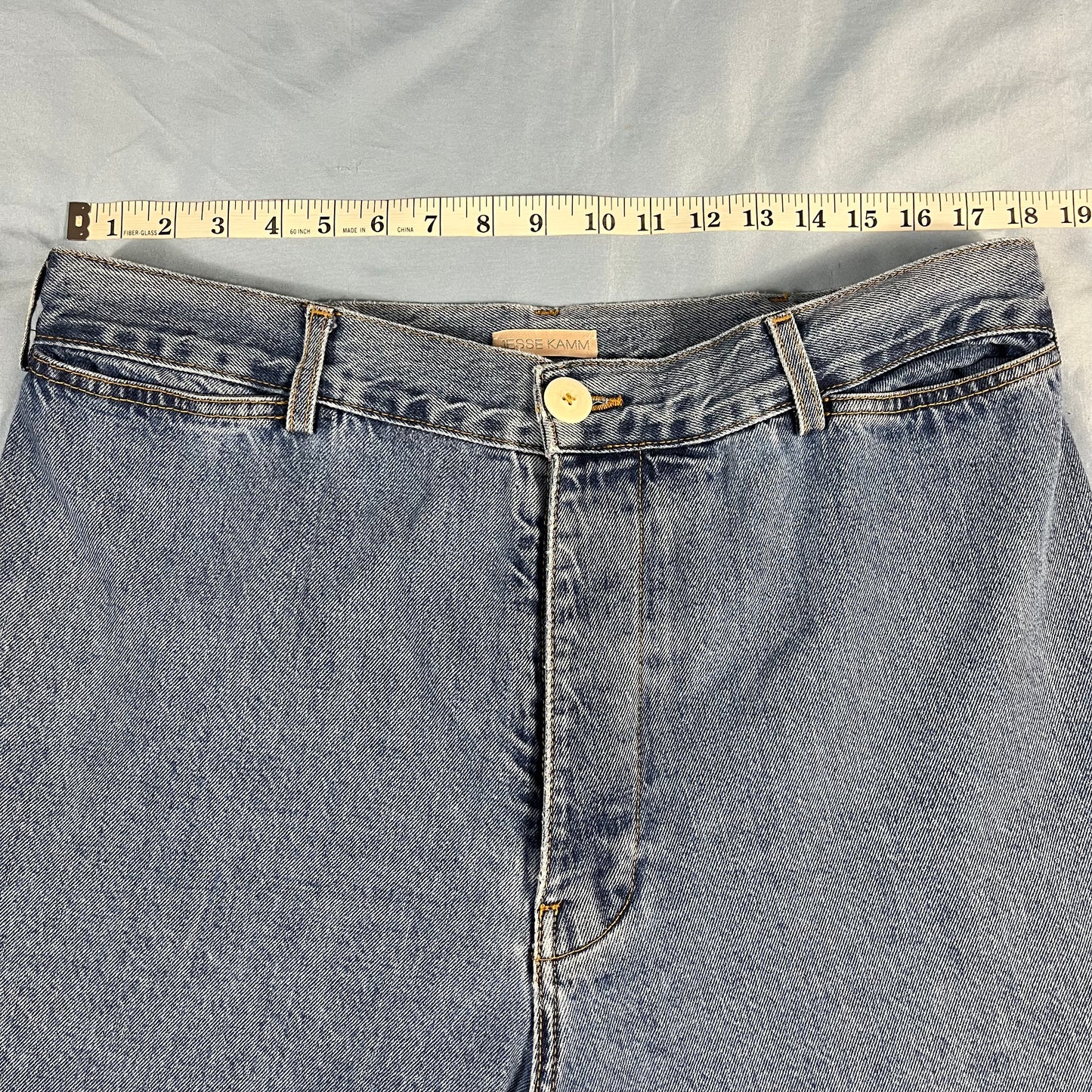 preloved Jesse Kamm "Sailor" wide leg jeans - L/XL