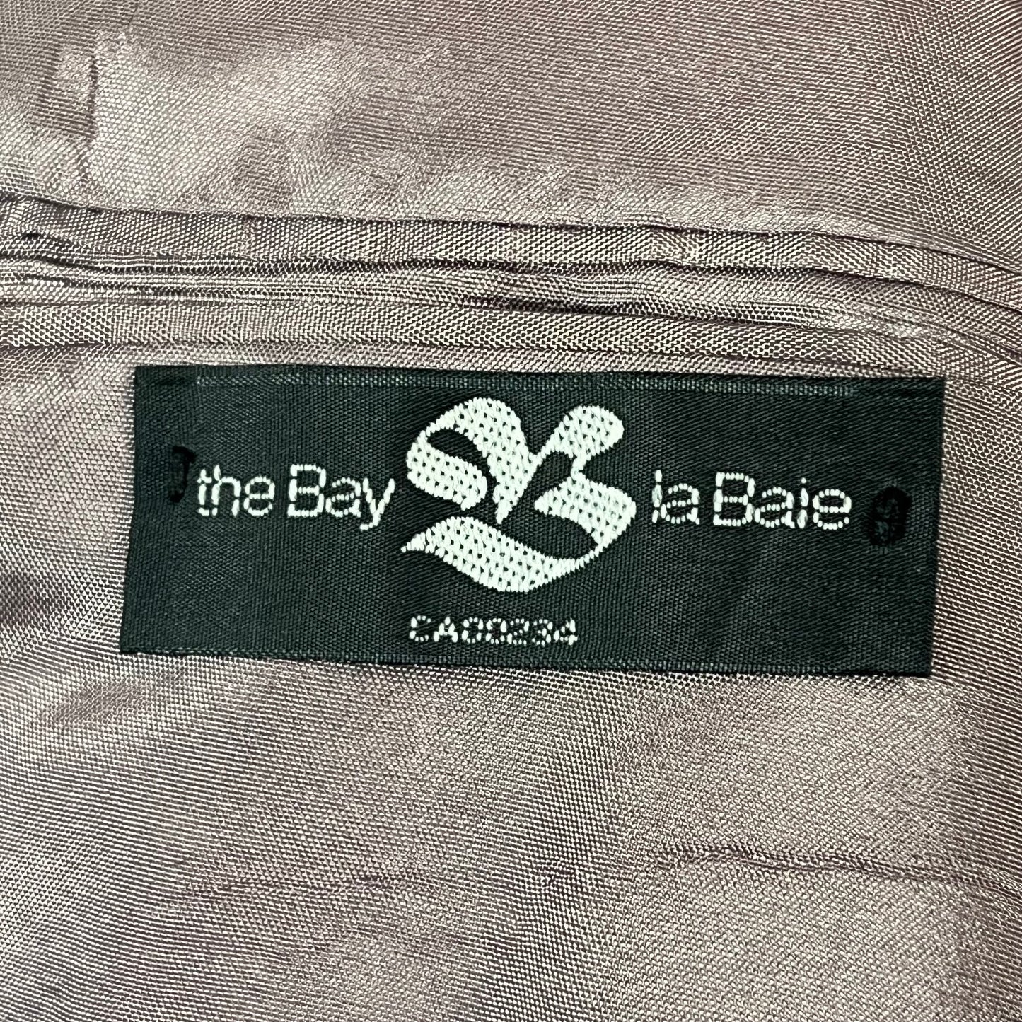 80s VTG Harris Tweed herringbone wool blazer - L/XL