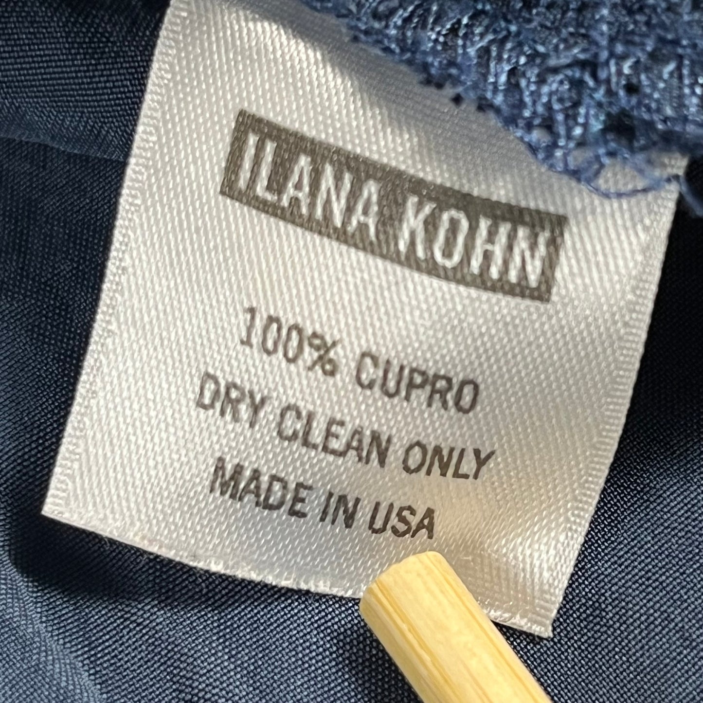 preloved Ilana Kohn archival "Iona" cupro silk top - L/XL