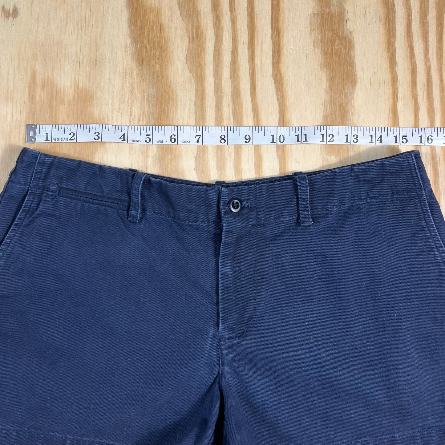 preloved Ralph Lauren Sport khaki navy cotton chino shorts - S/M