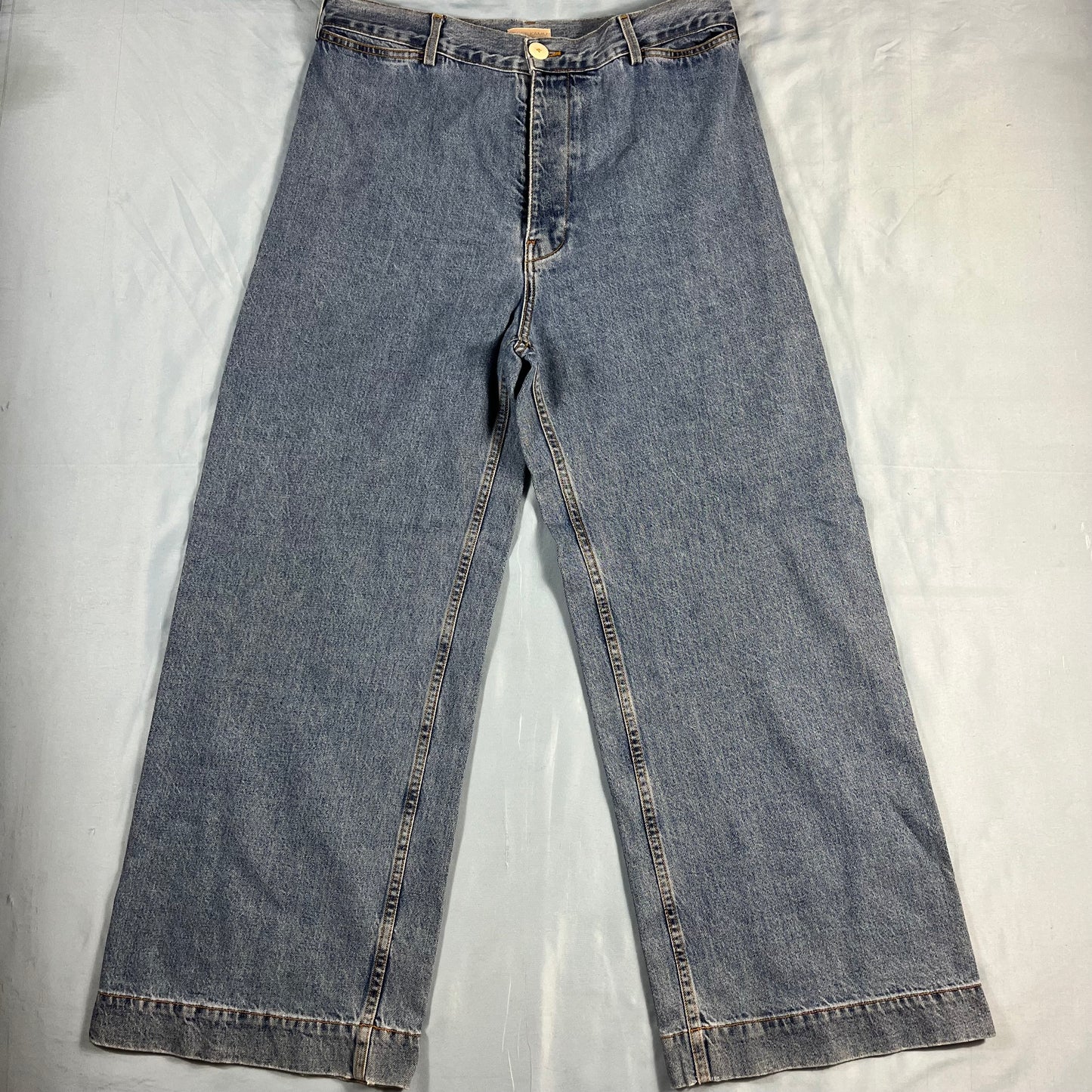 preloved Jesse Kamm "Sailor" wide leg jeans - L/XL