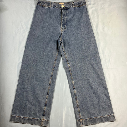 preloved Jesse Kamm "Sailor" wide leg jeans - L/XL