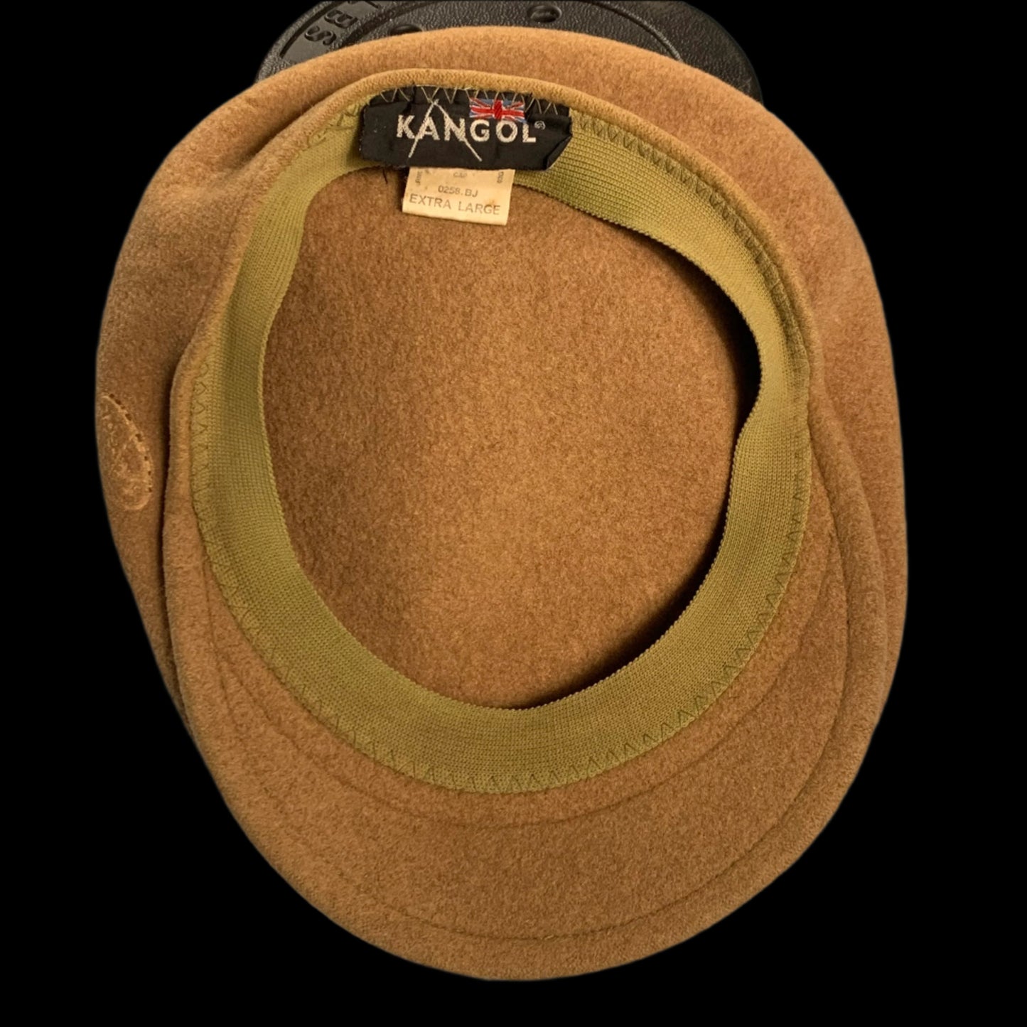80s VTG Kangol newsboy hat - size XL