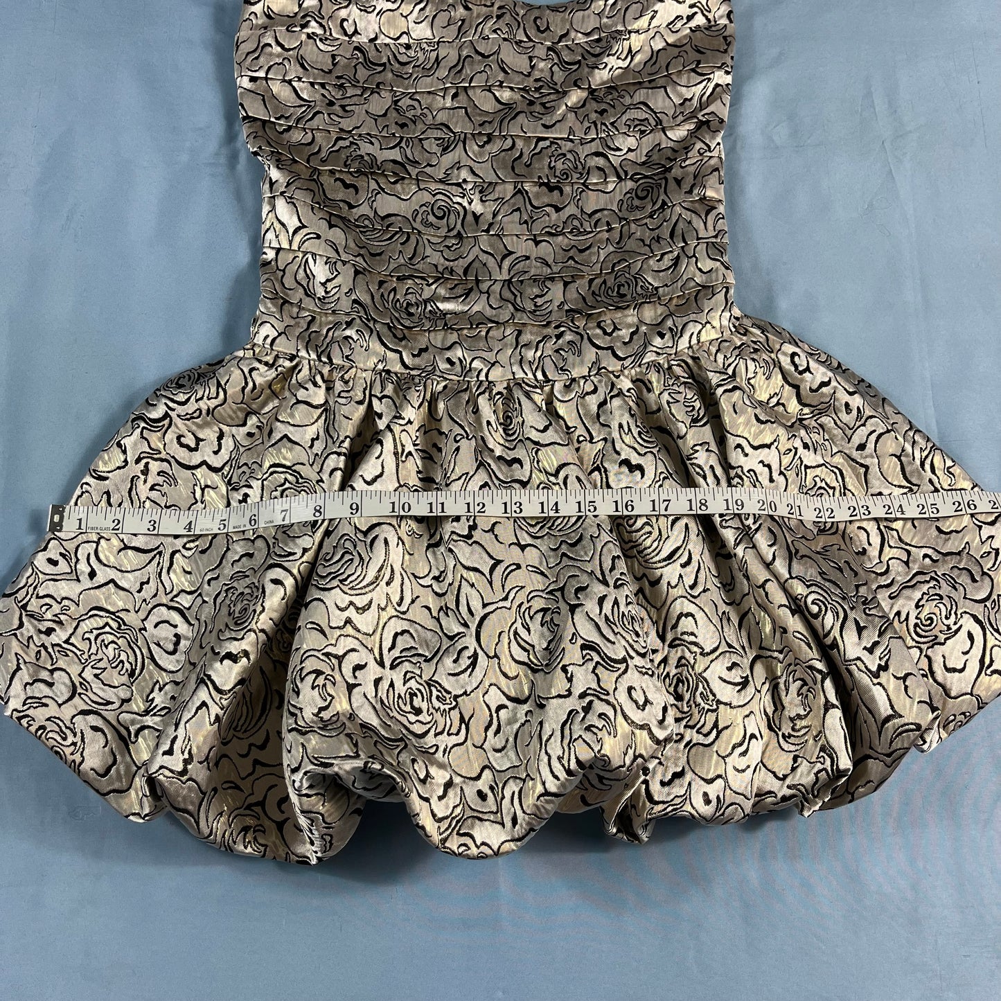 NWT Pants Store metallic floral mini dress - size M/L