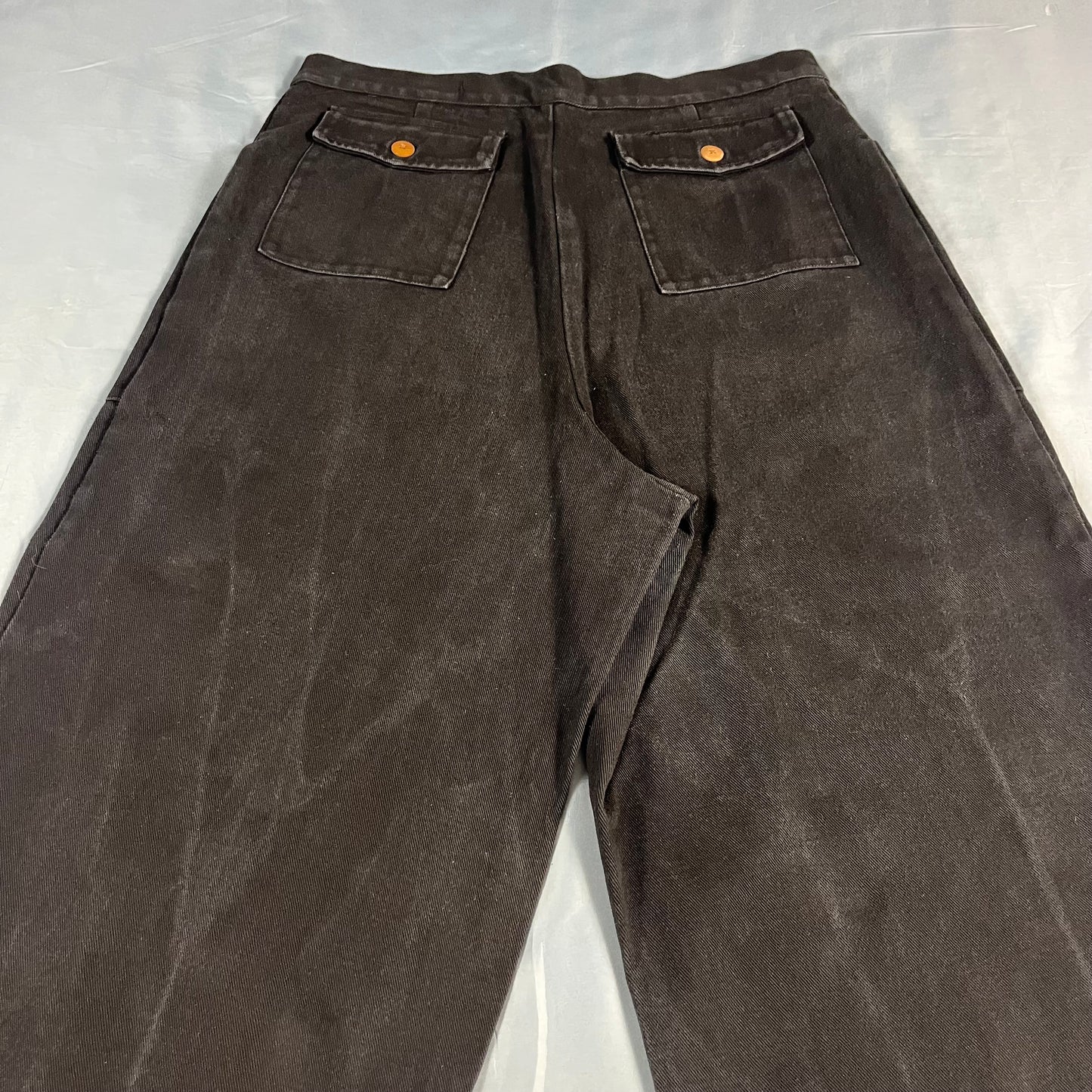 archival Ilana Kohn "Boyd" wide leg jeans - L/XL