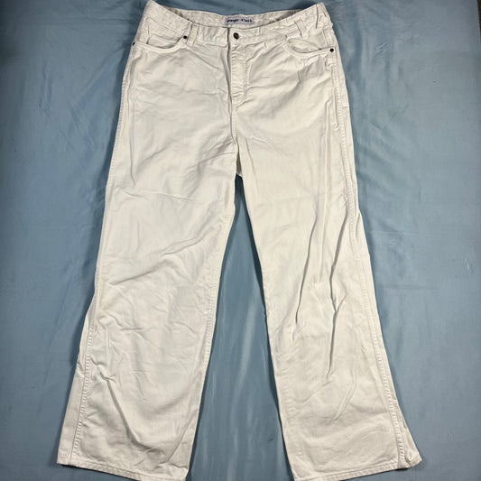 preloved Wrangler x STAUD straight leg jeans - 33x32