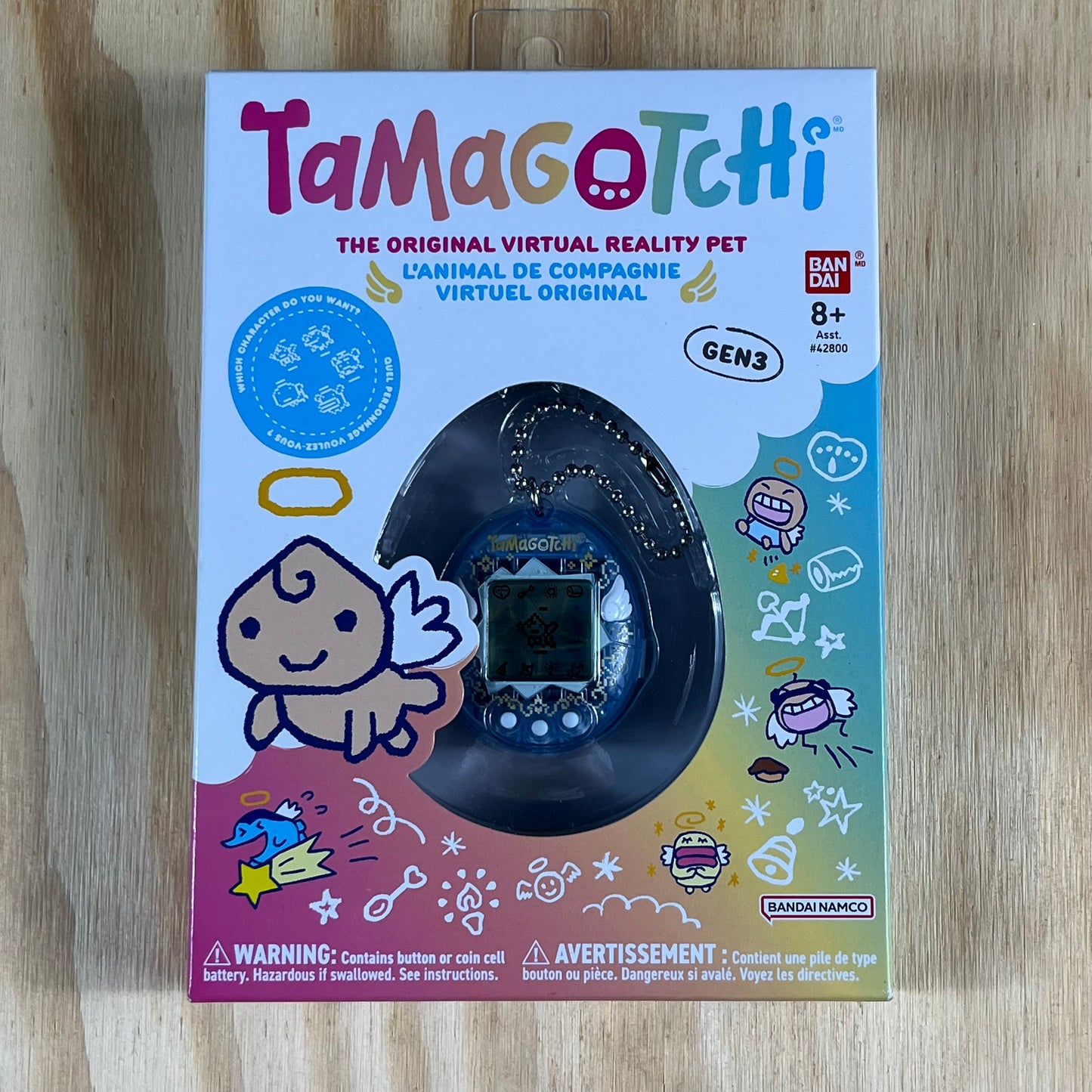 preloved Tamagotchi Angel Gen 3 "Angel Sky" blue - O/S
