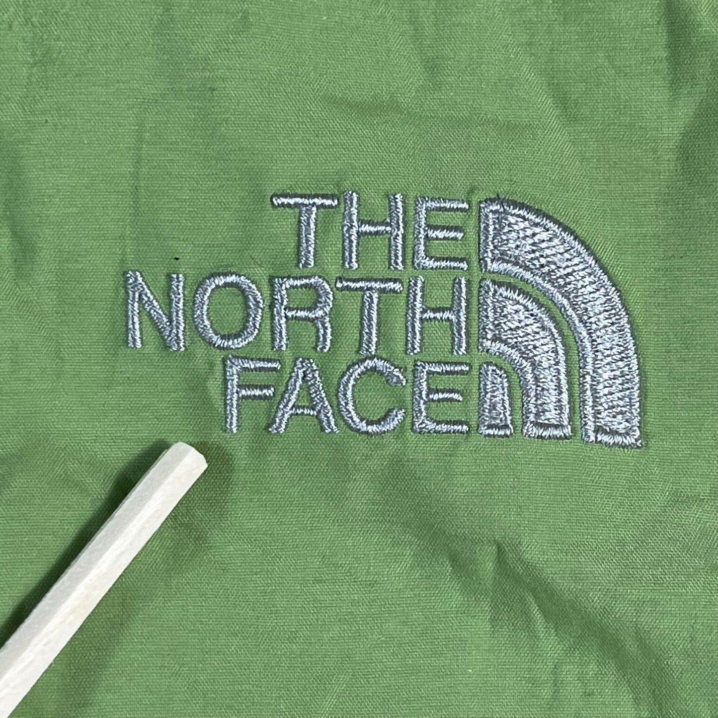 preloved The North Face HyVent leaf green rain jacket - XS/S