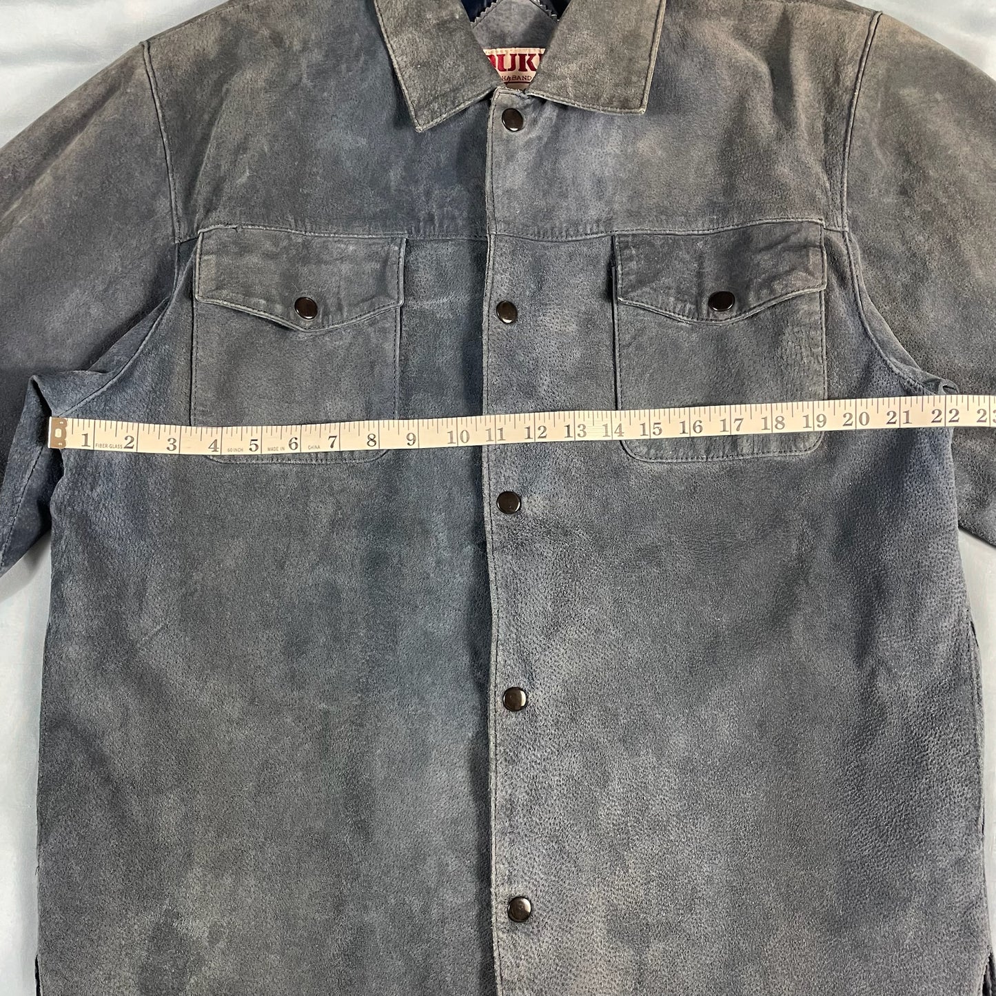 VTG Duke Haband suede trucker jacket - size M/L