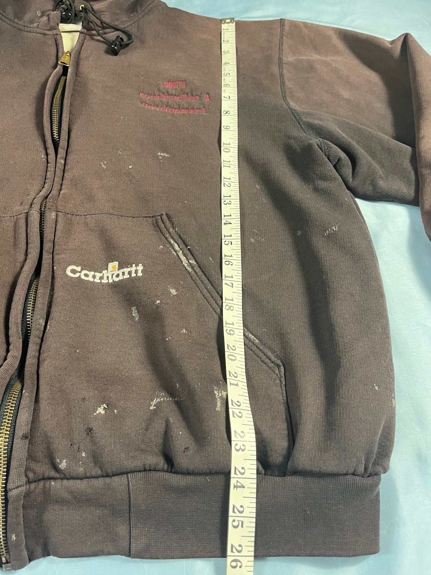 Y2K VTG Carhartt full zip hoodie - L/XL