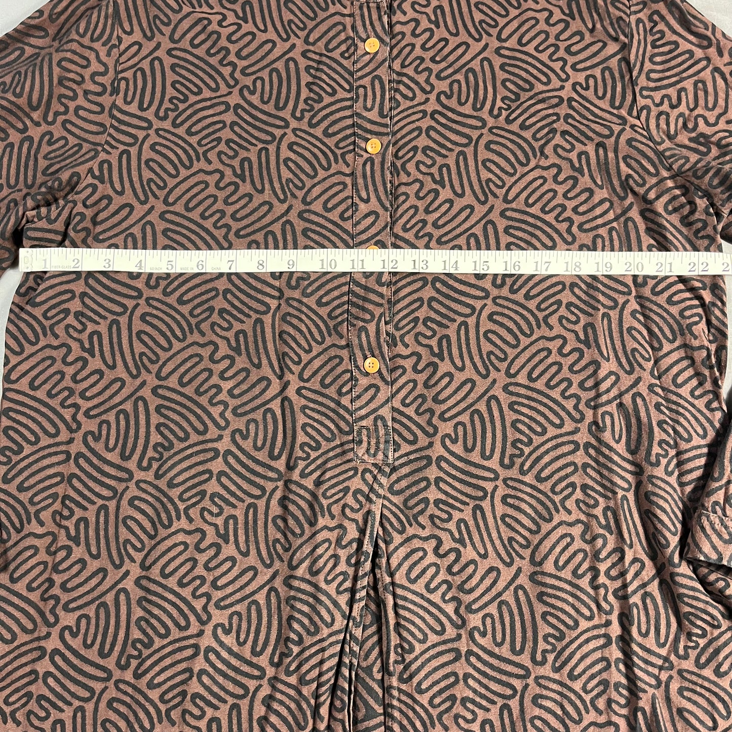 preloved Ilana Kohn archival printed tunic - L/XL