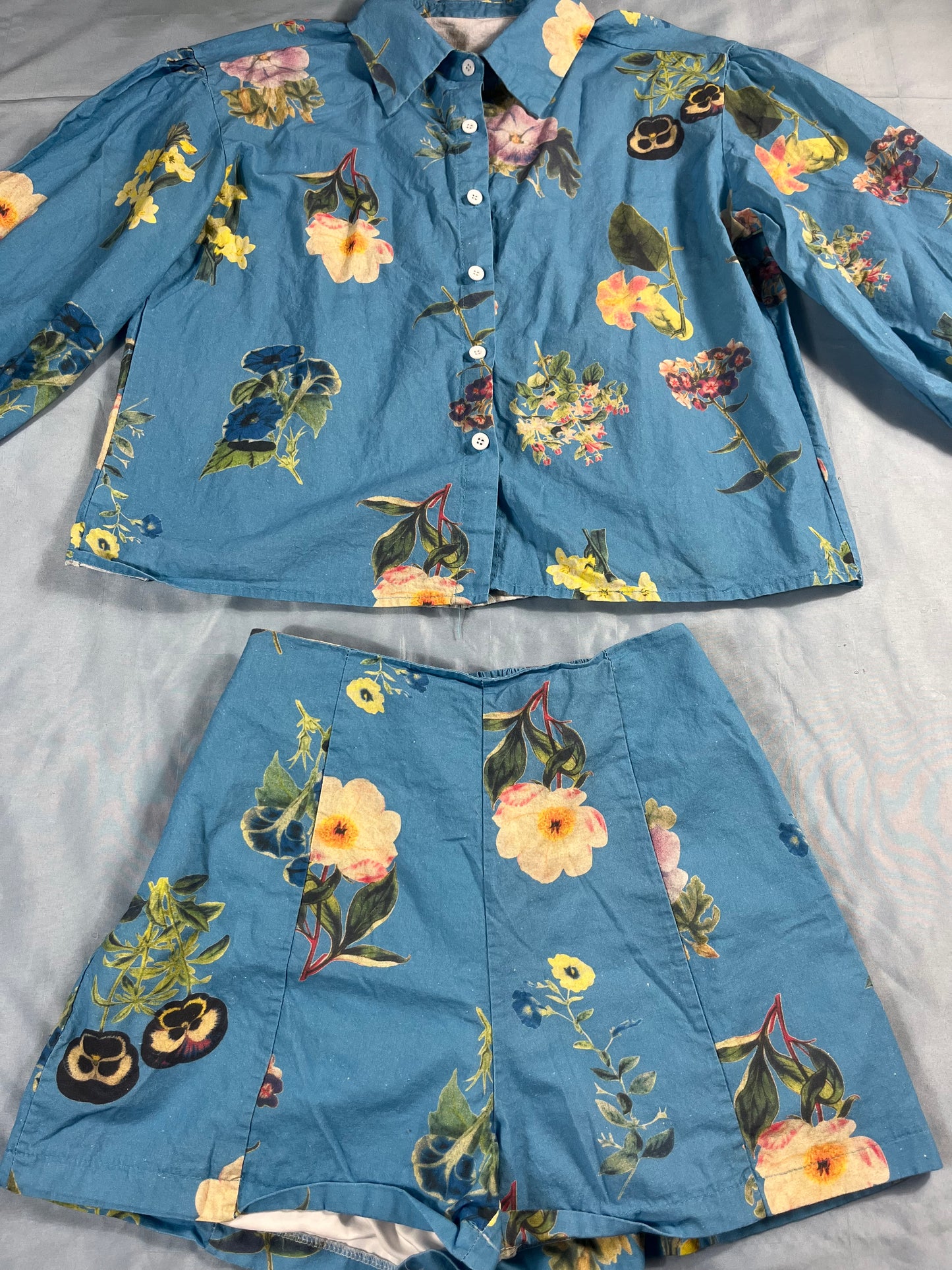 VTG floral set - XXS/XS