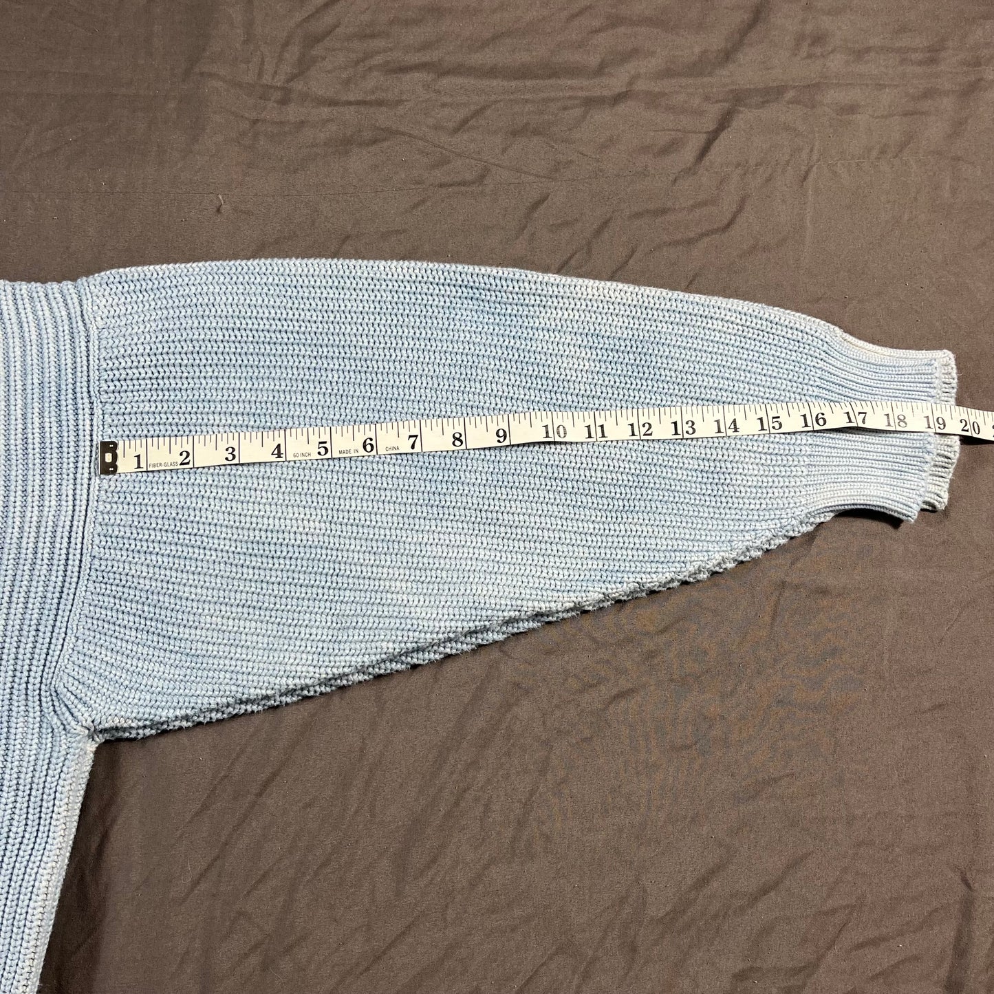 preloved Baserange cropped chunky knit sweater - S/M