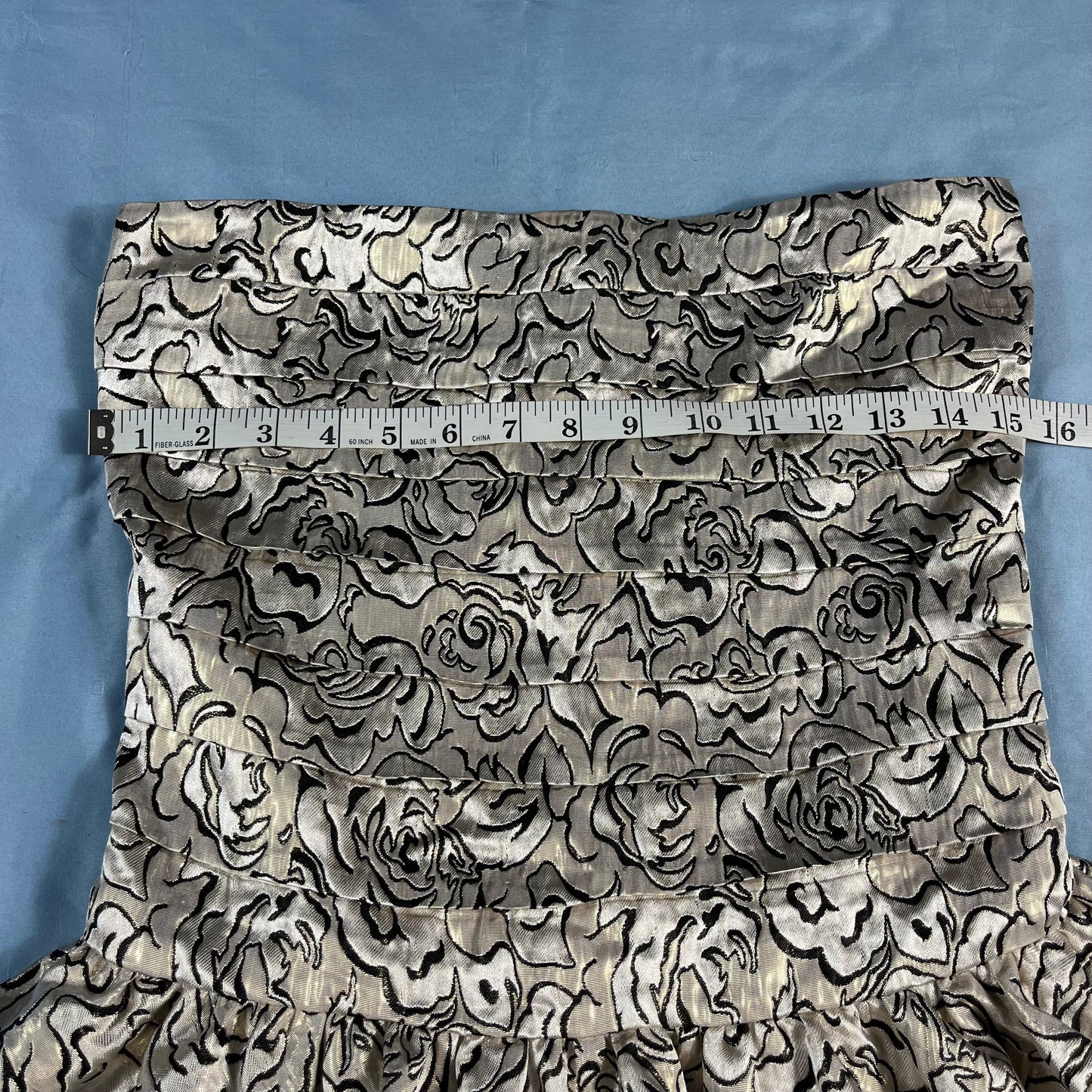 NWT Pants Store metallic floral mini dress - size M/L
