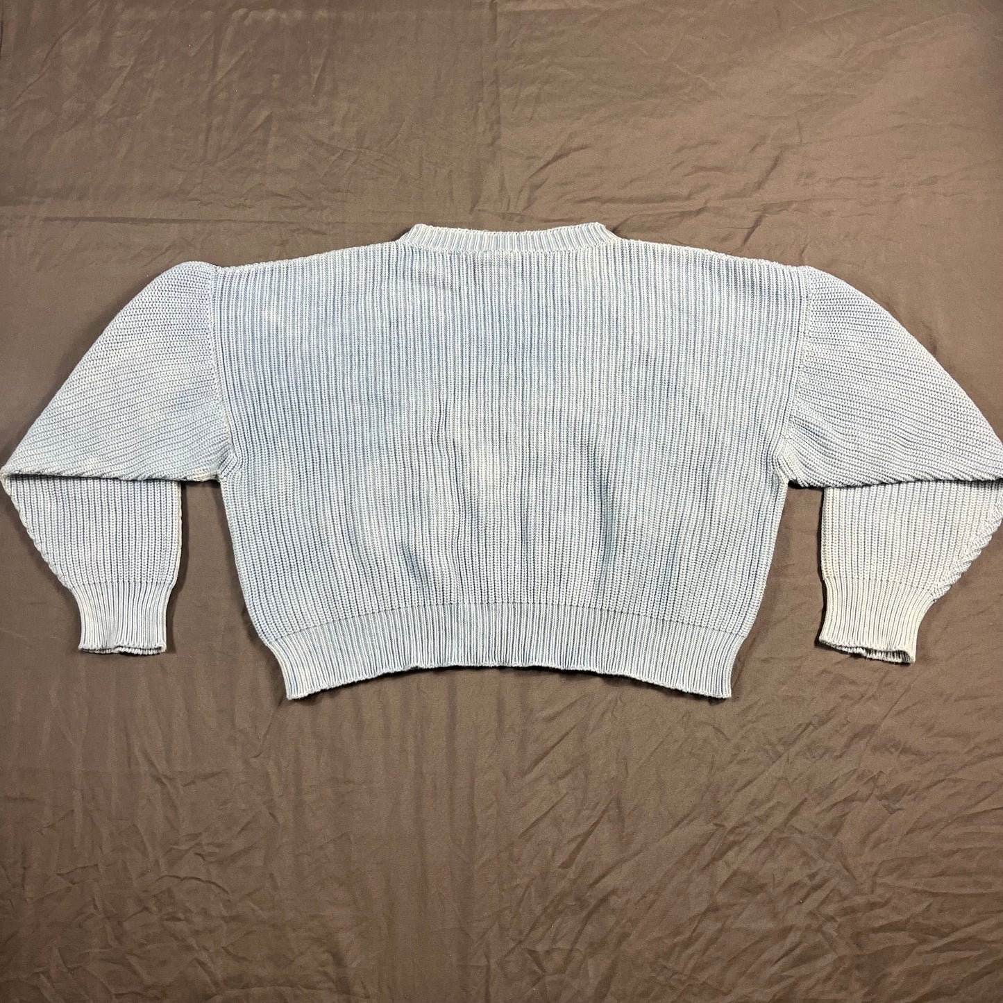 preloved Baserange cropped chunky knit sweater - S/M