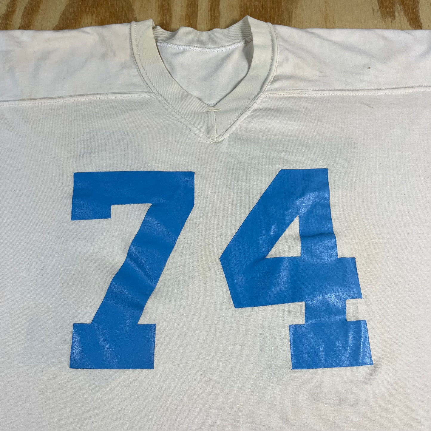 60s VTG Russell Southern Co. football jersey 74 - XL/XXL