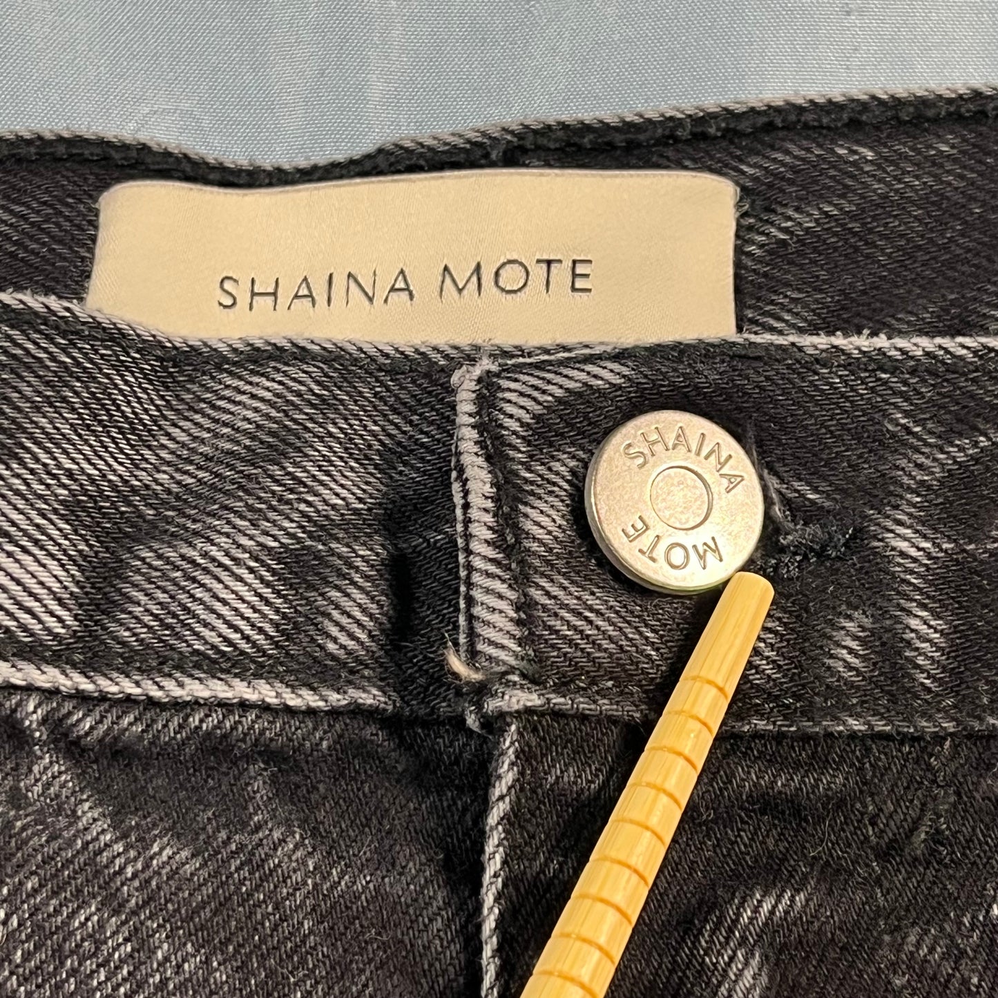 preloved Shaina Mote tapered stone wash jeans - 1X/2X