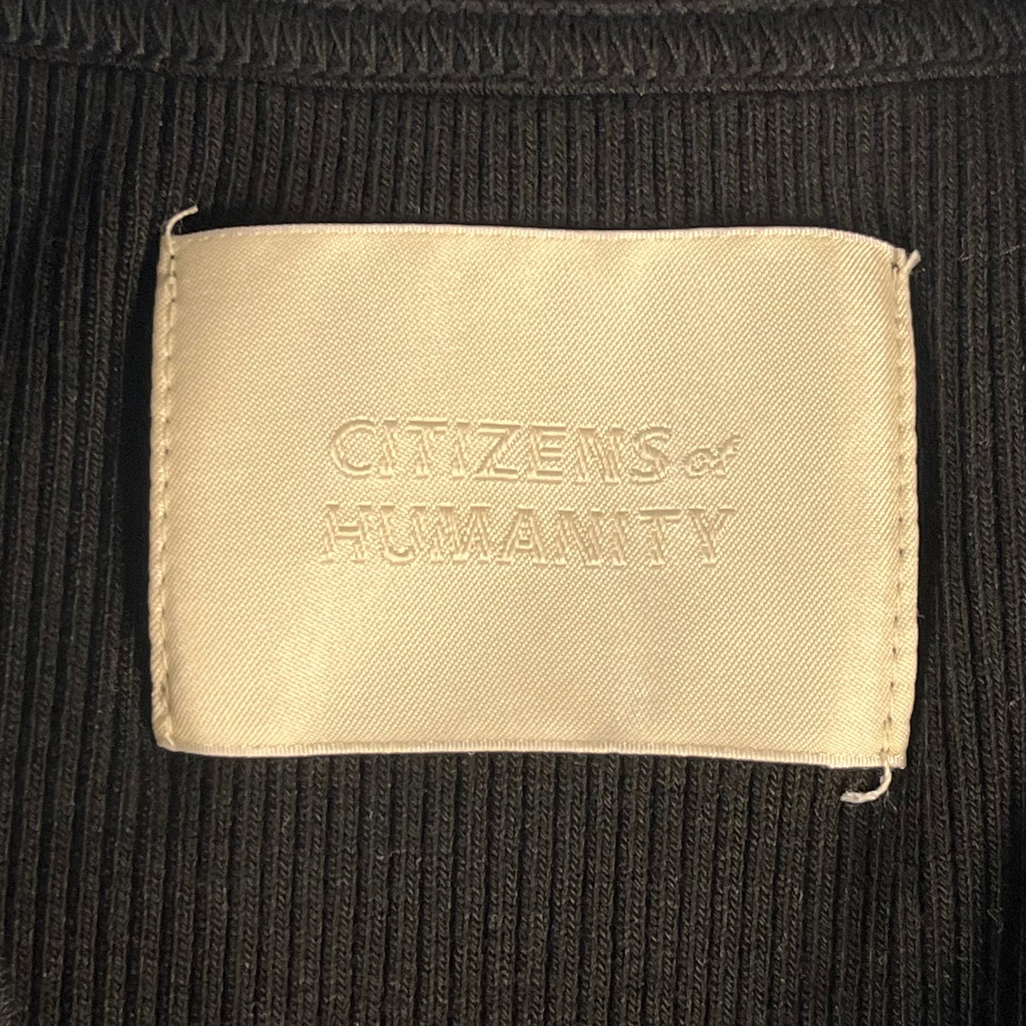 preloved Citizens of Humanity ribbed organic cotton dress - S/M