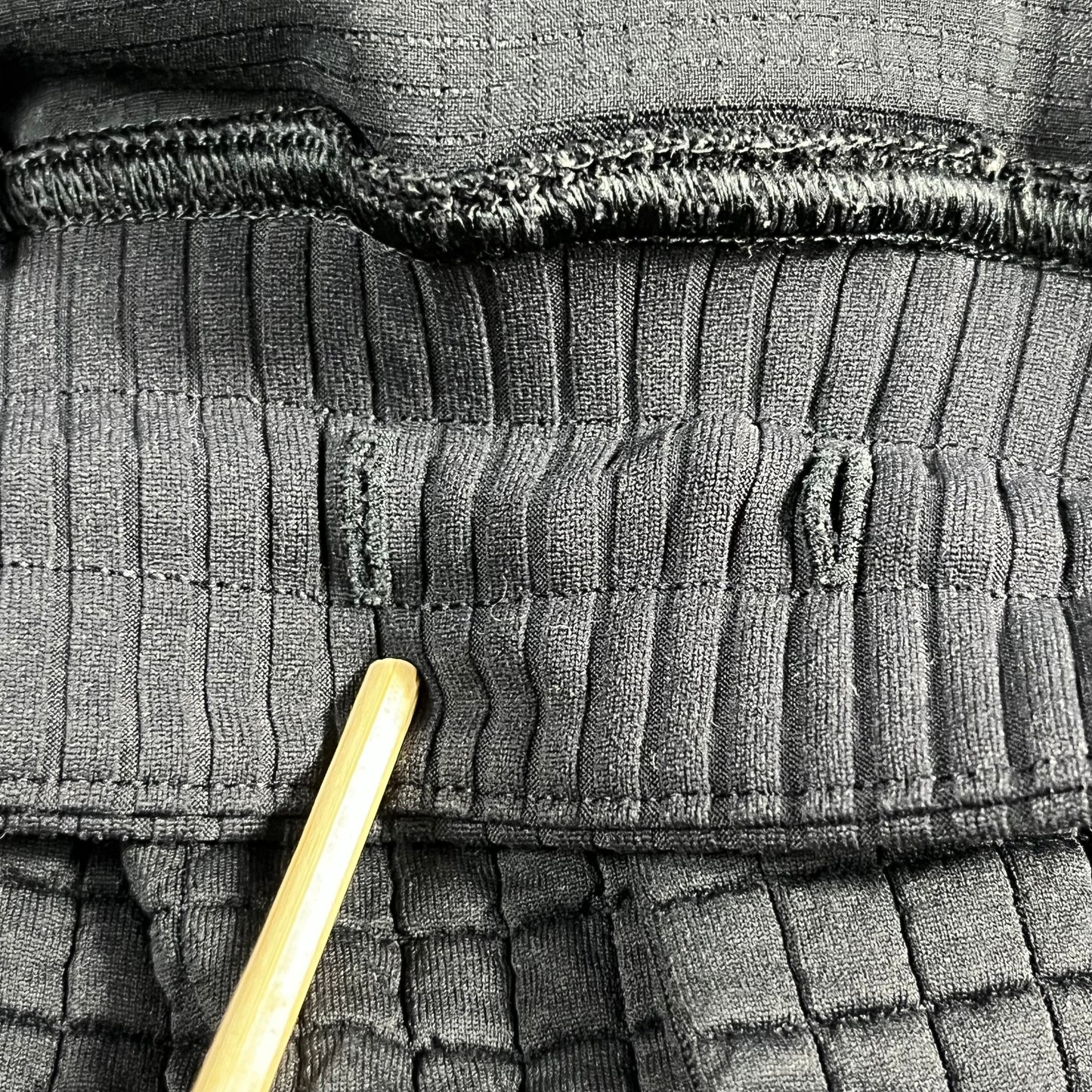 preloved Lululemon Lab quilted cropped long sleeve + jogger set -  M/L