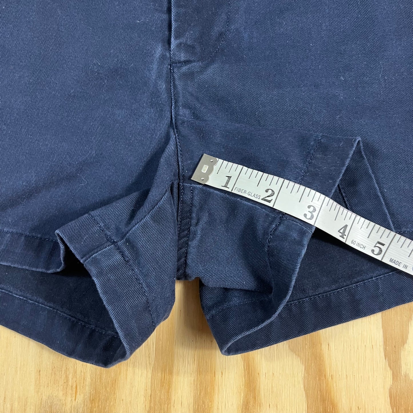 preloved Ralph Lauren Sport khaki navy cotton chino shorts - S/M