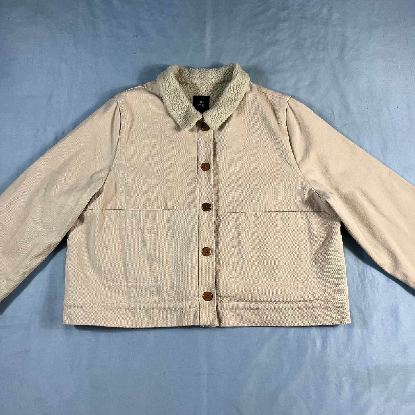 preloved Ilana Kohn archival "Harry" shearling canvas jacket - 1X/2X