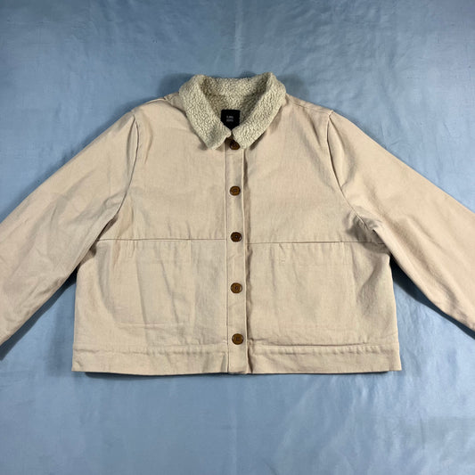 preloved Ilana Kohn archival "Harry" shearling canvas jacket - 1X/2X