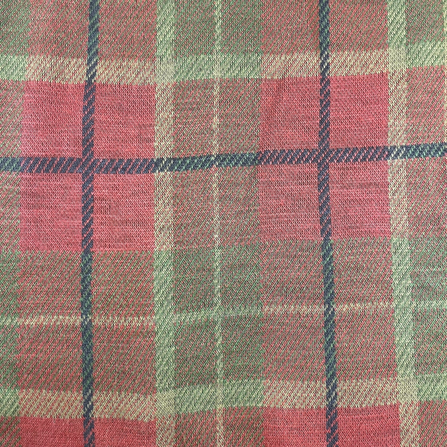 preloved plaid fringe midi skirt - L/XL