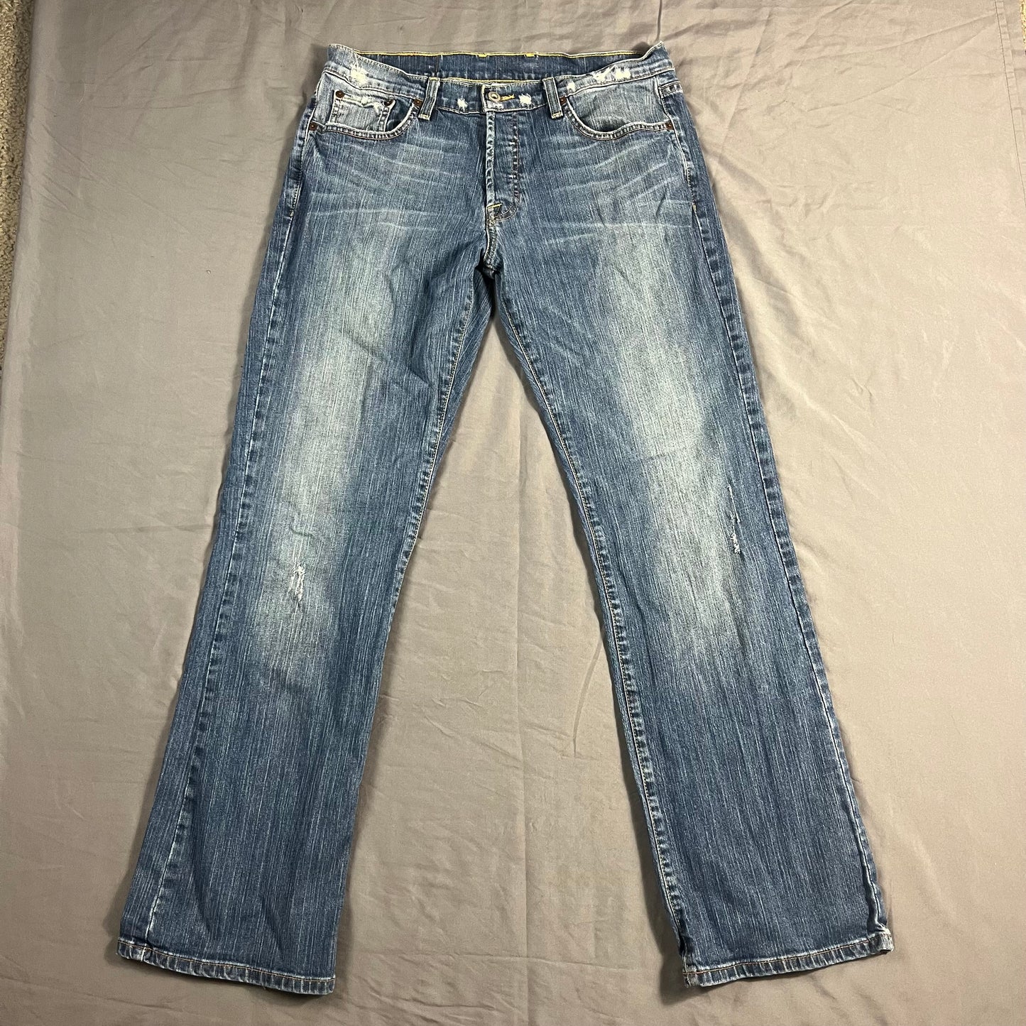 preloved Lucky Brand mid rise jeans - 33x32