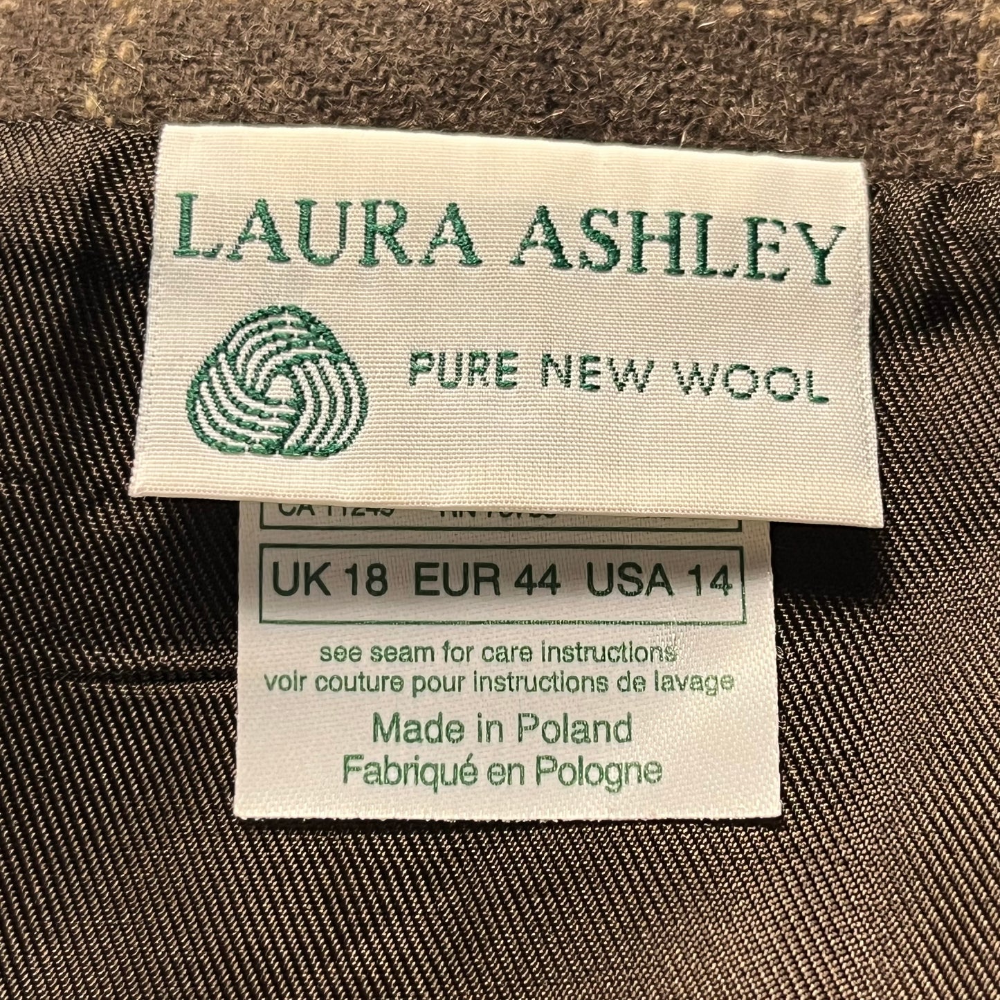 preloved Laura Ashley skirt suit set - size L/XL