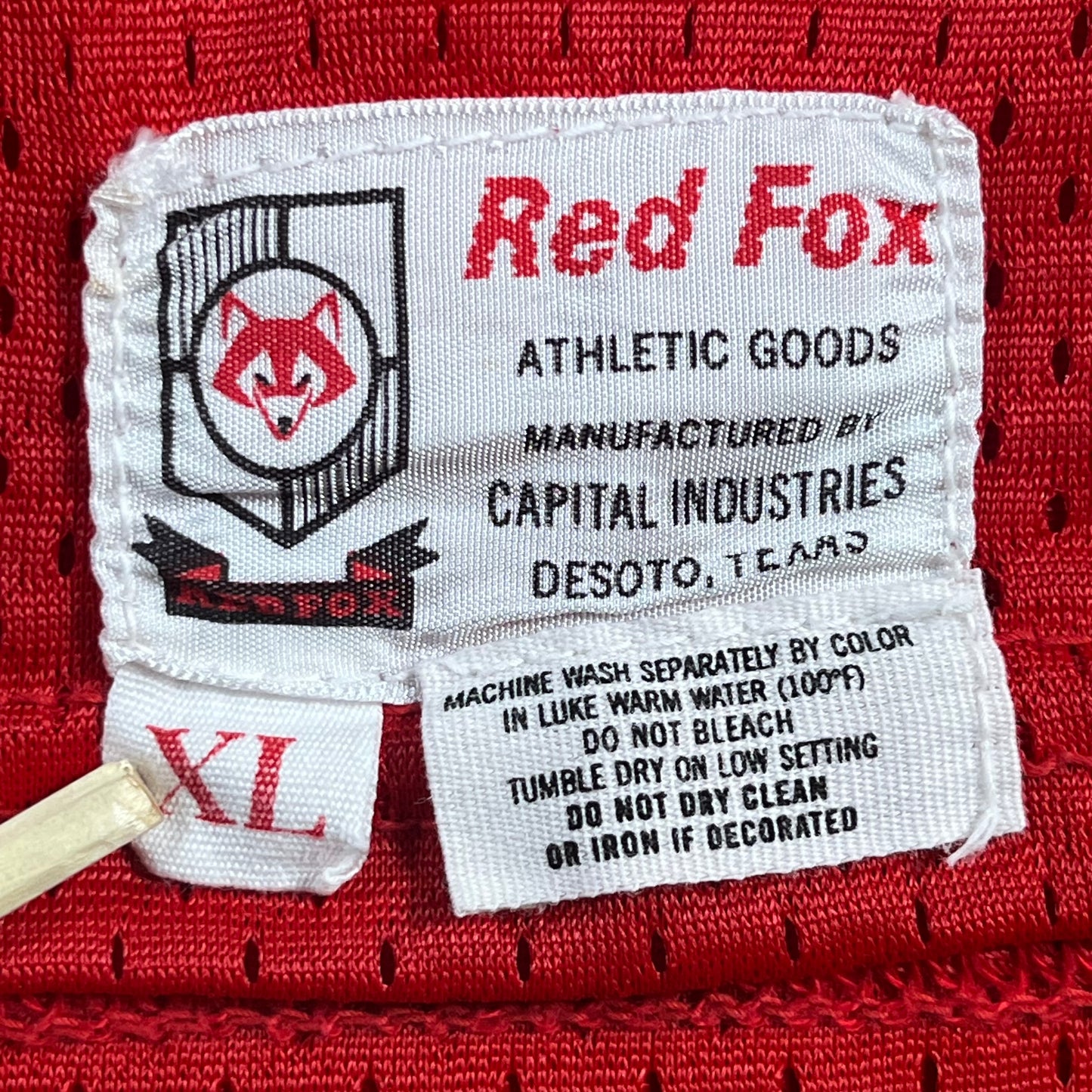 70s VTG Red Fox mesh football jersey 78 - XL/XXL